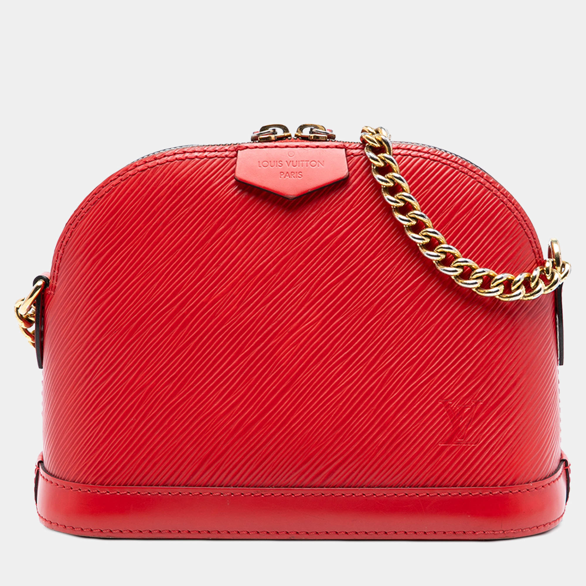 مملوكة مسبقًا Louis Vuitton Red Epi Mini Alma