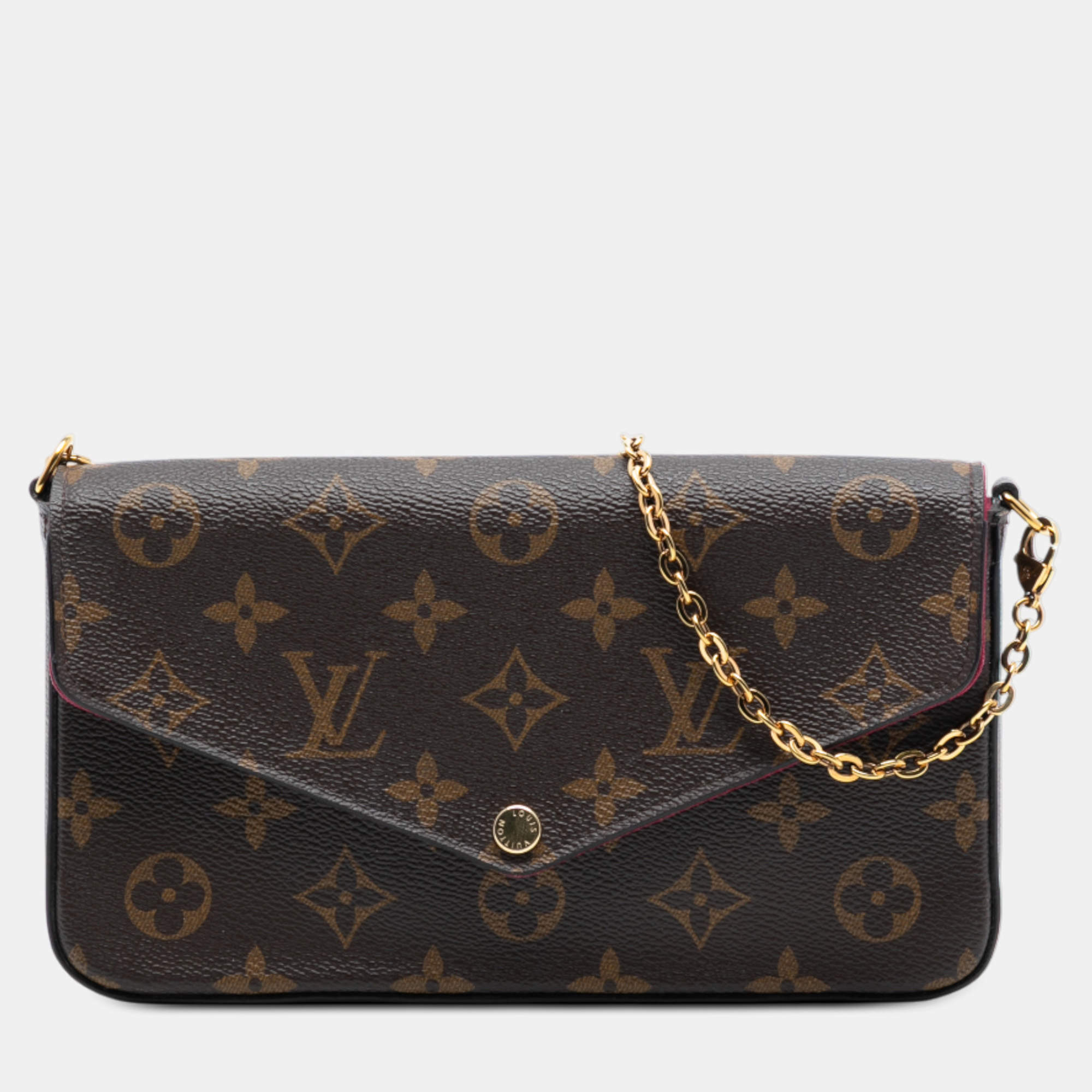 مملوكة مسبقًا Louis Vuitton Brown Monogram Pochette Felicie