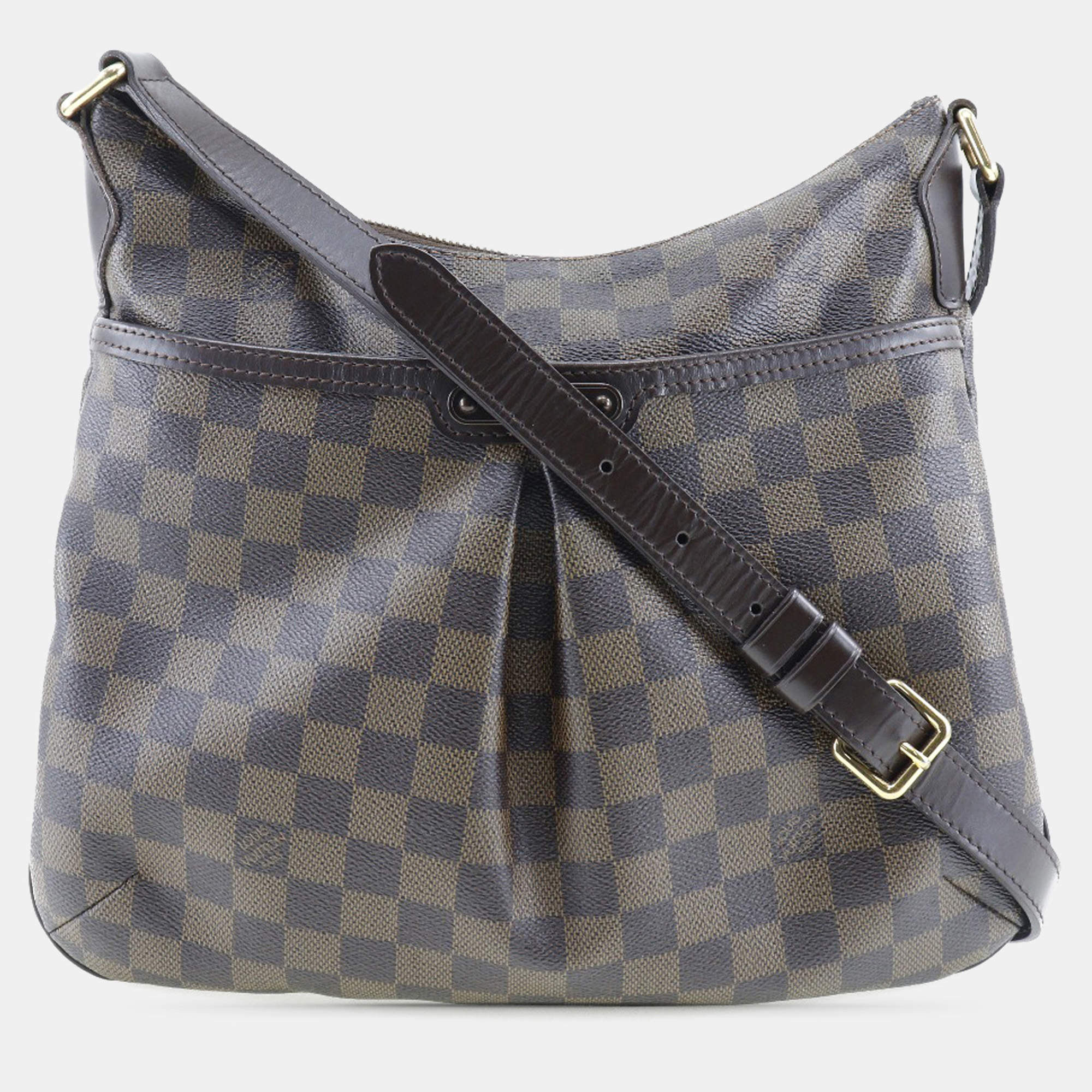 Pre Owned Louis Vuitton Brown Damier Ebene Bloomsbury PM