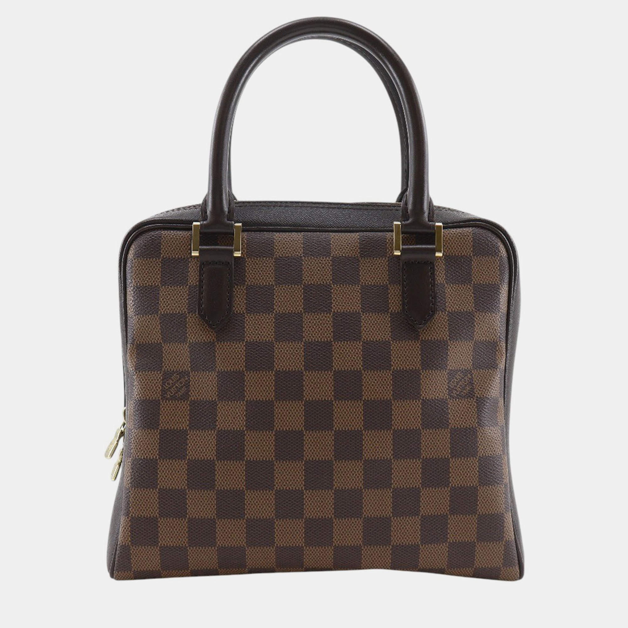 Pre Owned Louis Vuitton Brown Damier Ebene Brera
