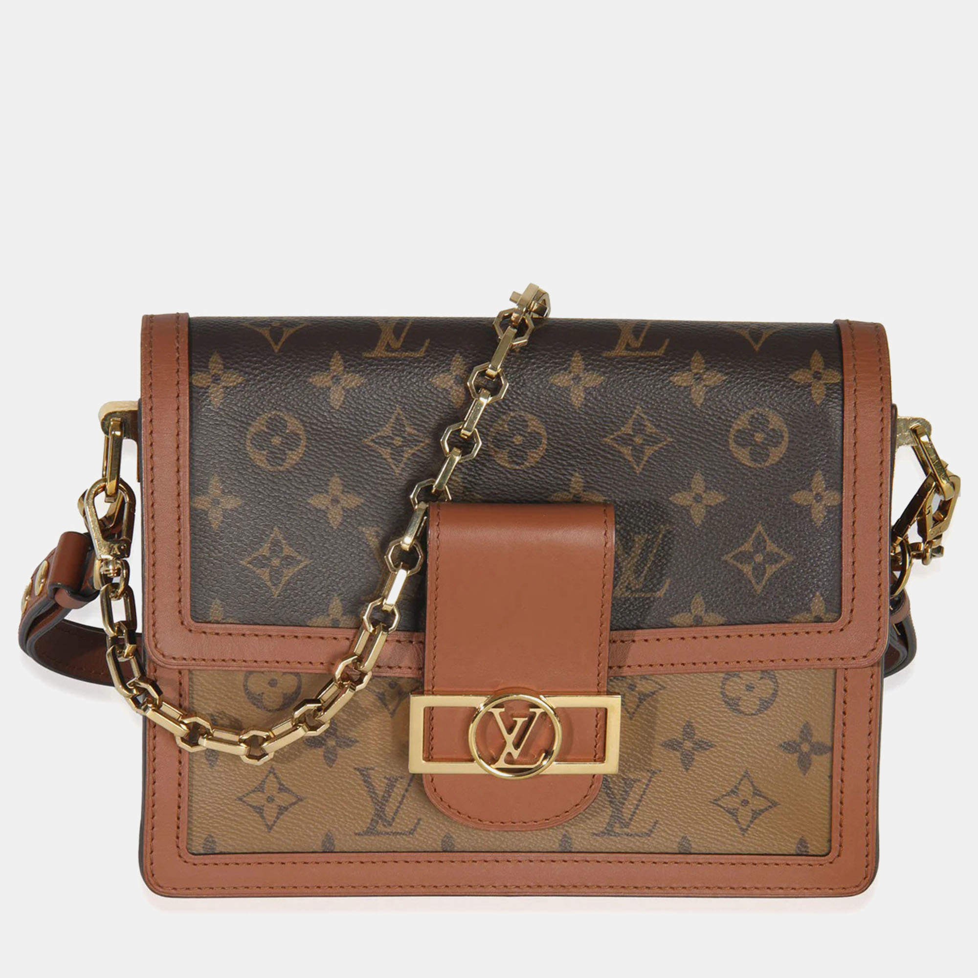 مملوكة مسبقًا Louis Vuitton Reverse Monogram Canvas Dauphine MM