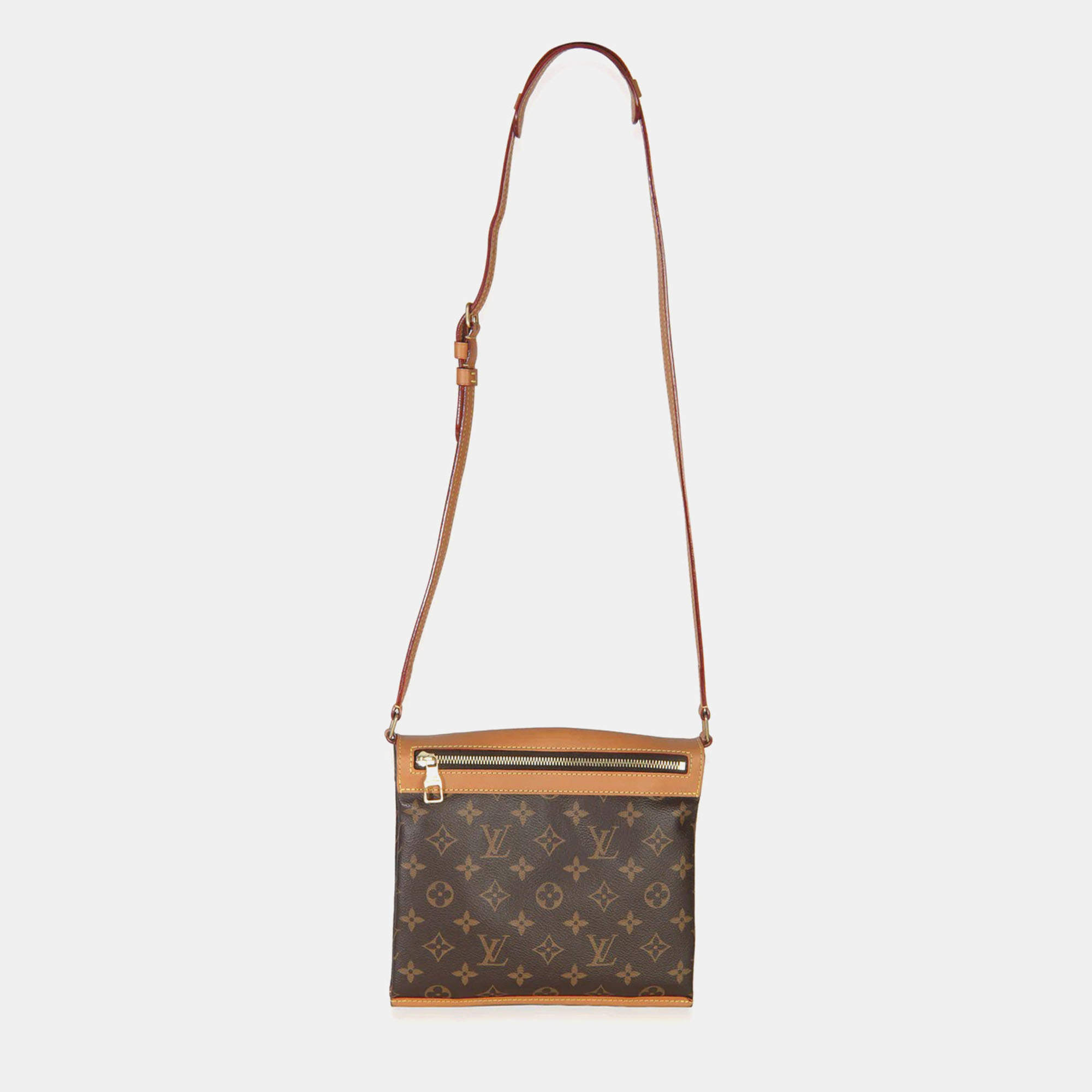 Pre Owned Louis Vuitton Monogram Canvas Legacy Saumur Messenger PM
