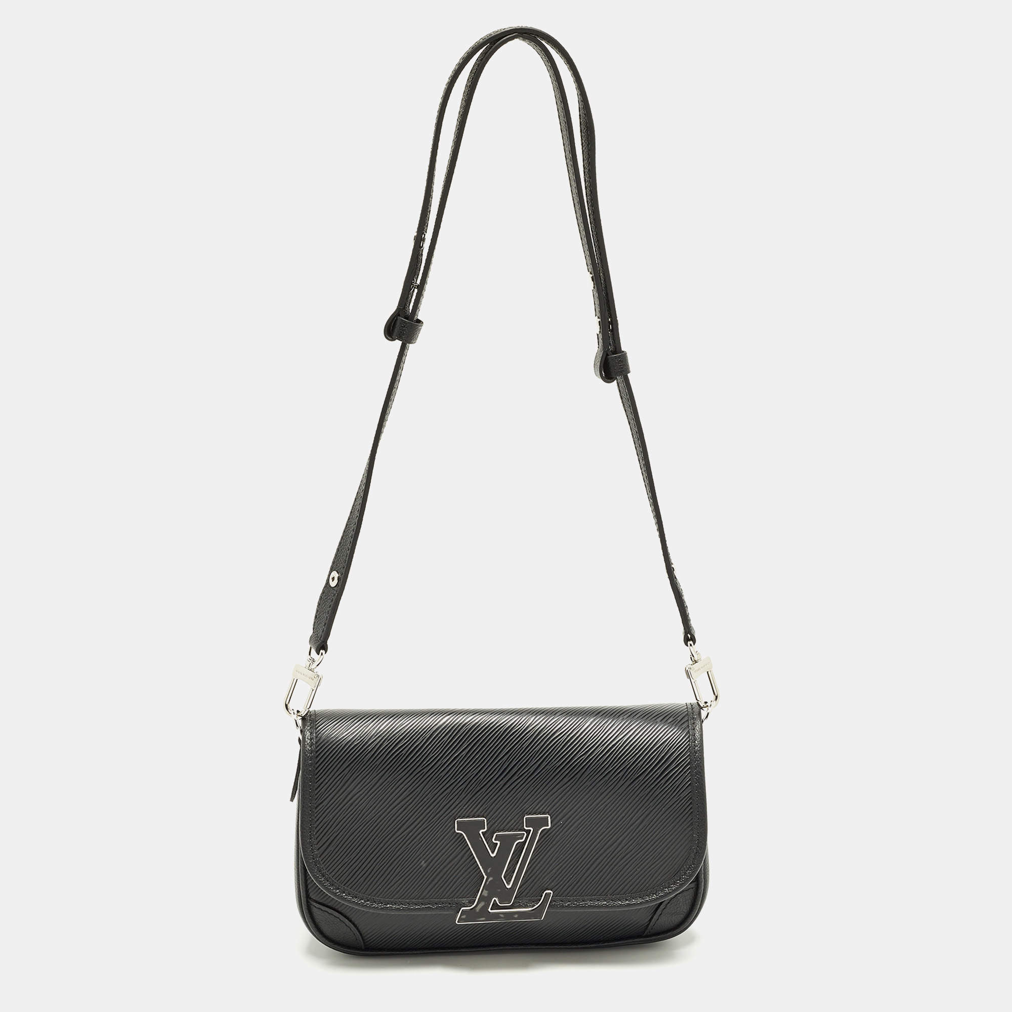 Pre Owned Louis Vuitton Buci Black Epi Leather Shoulder Bag