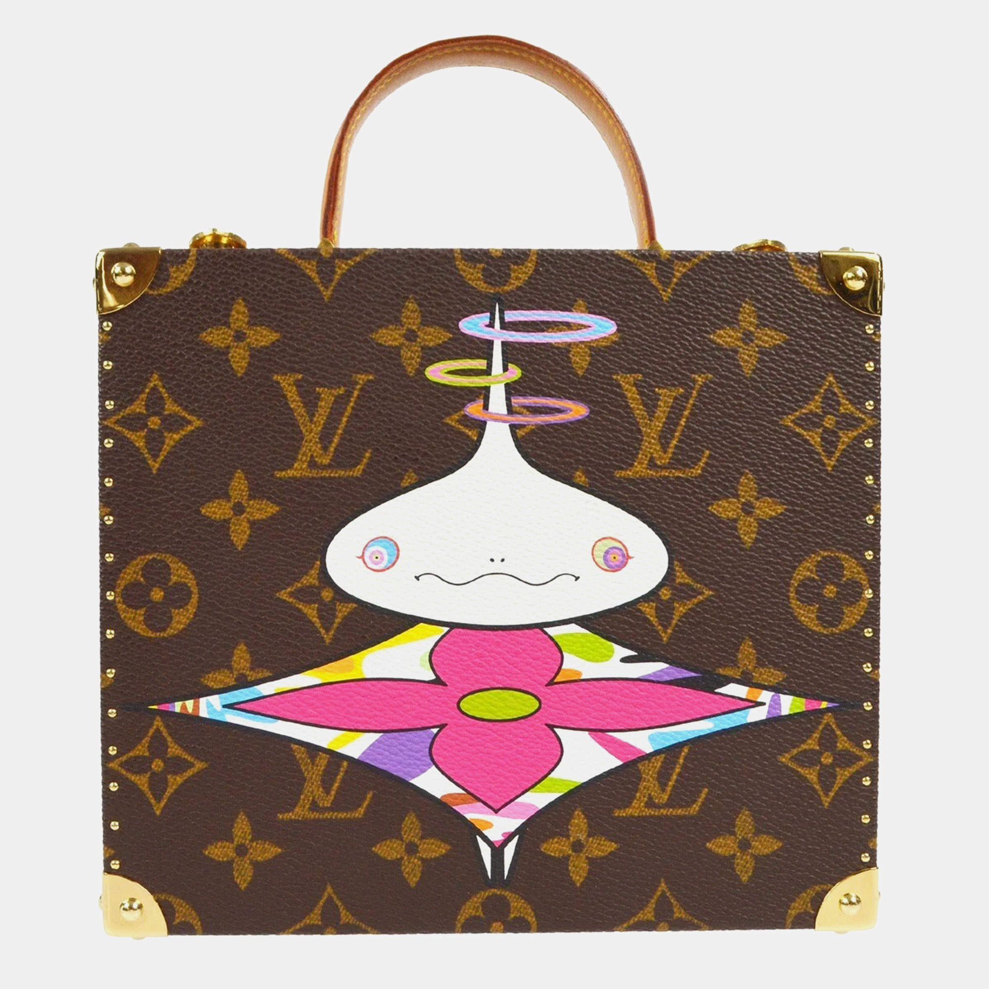 مملوكة مسبقًا Louis Vuitton Onion Head Takashi Murakami Jewelry Box Handbag