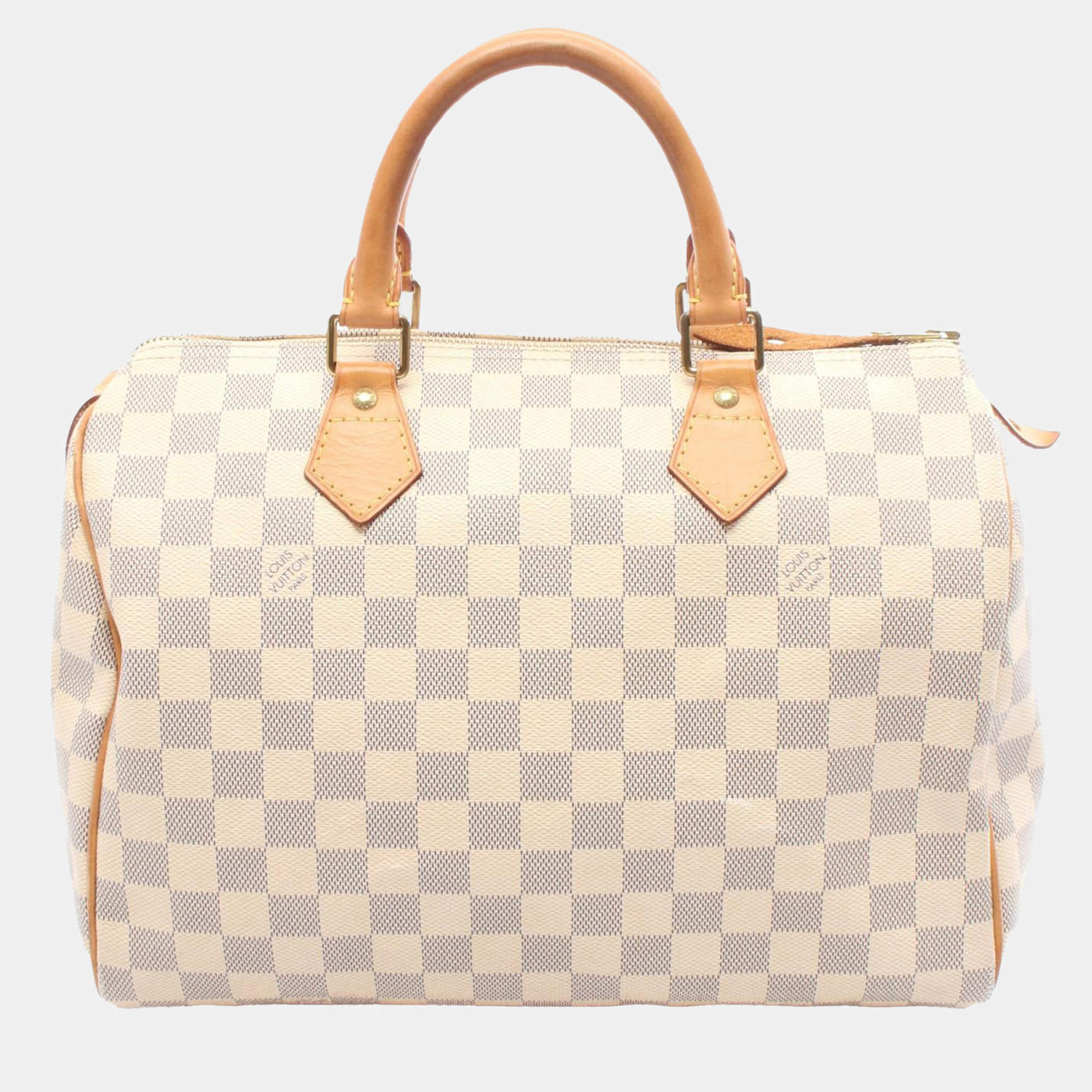 مملوكة مسبقًا حقيبة لويس فيتون سبيدي ٣٠ دامير أزور أبيض