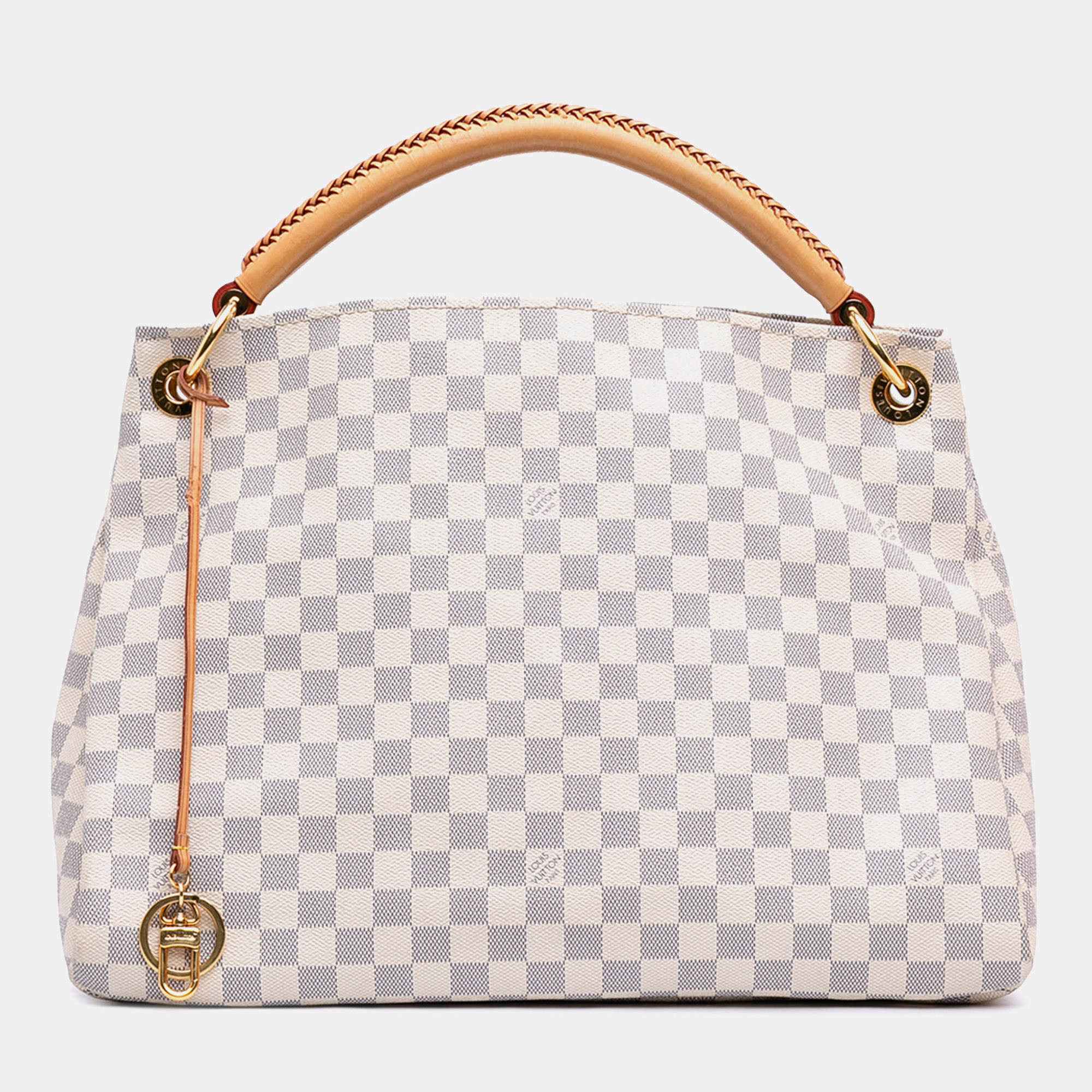 Pre Owned Louis Vuitton White Damier Azur Artsy MM