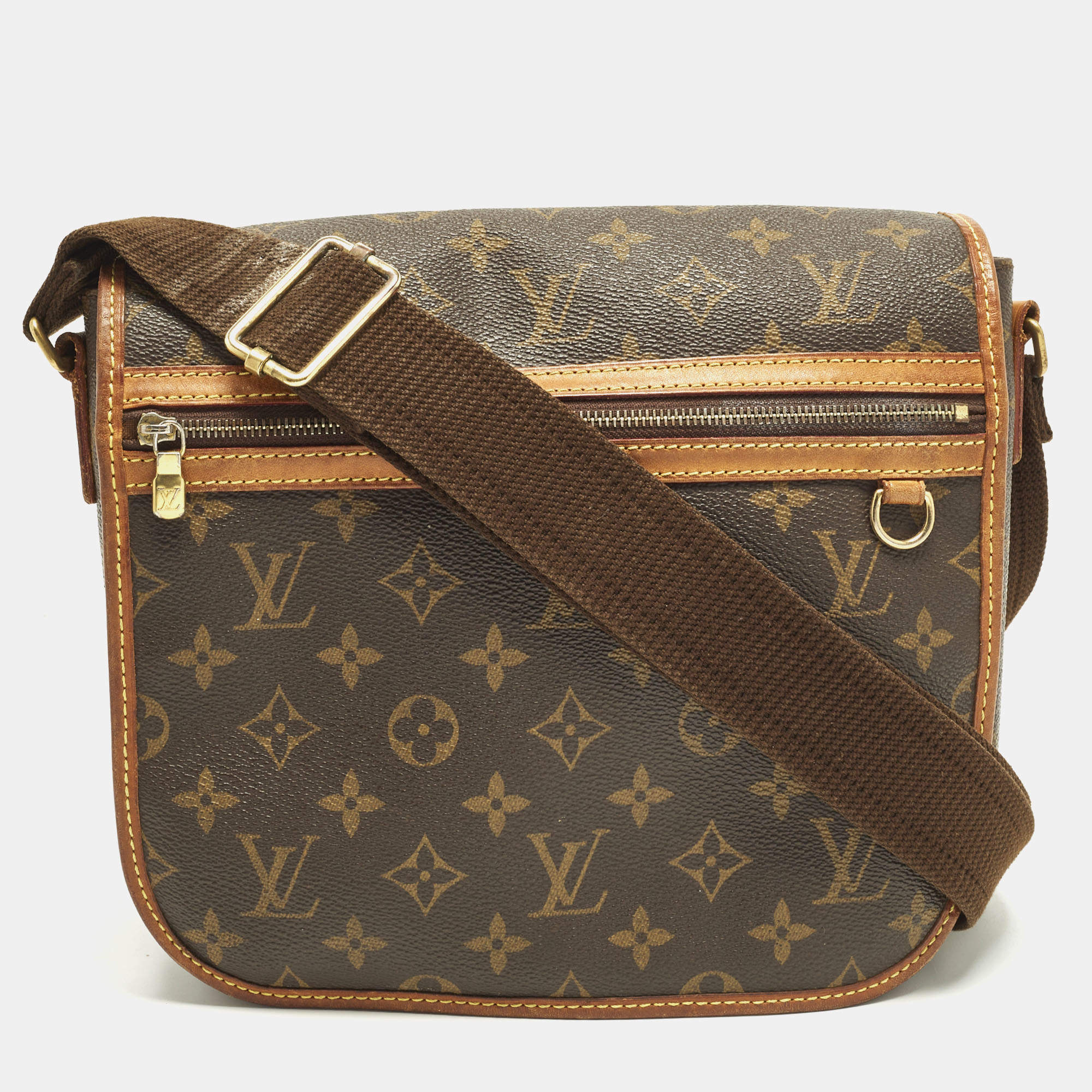 Pre Owned Louis Vuitton Bosphore Monogram Canvas Messenger Bag