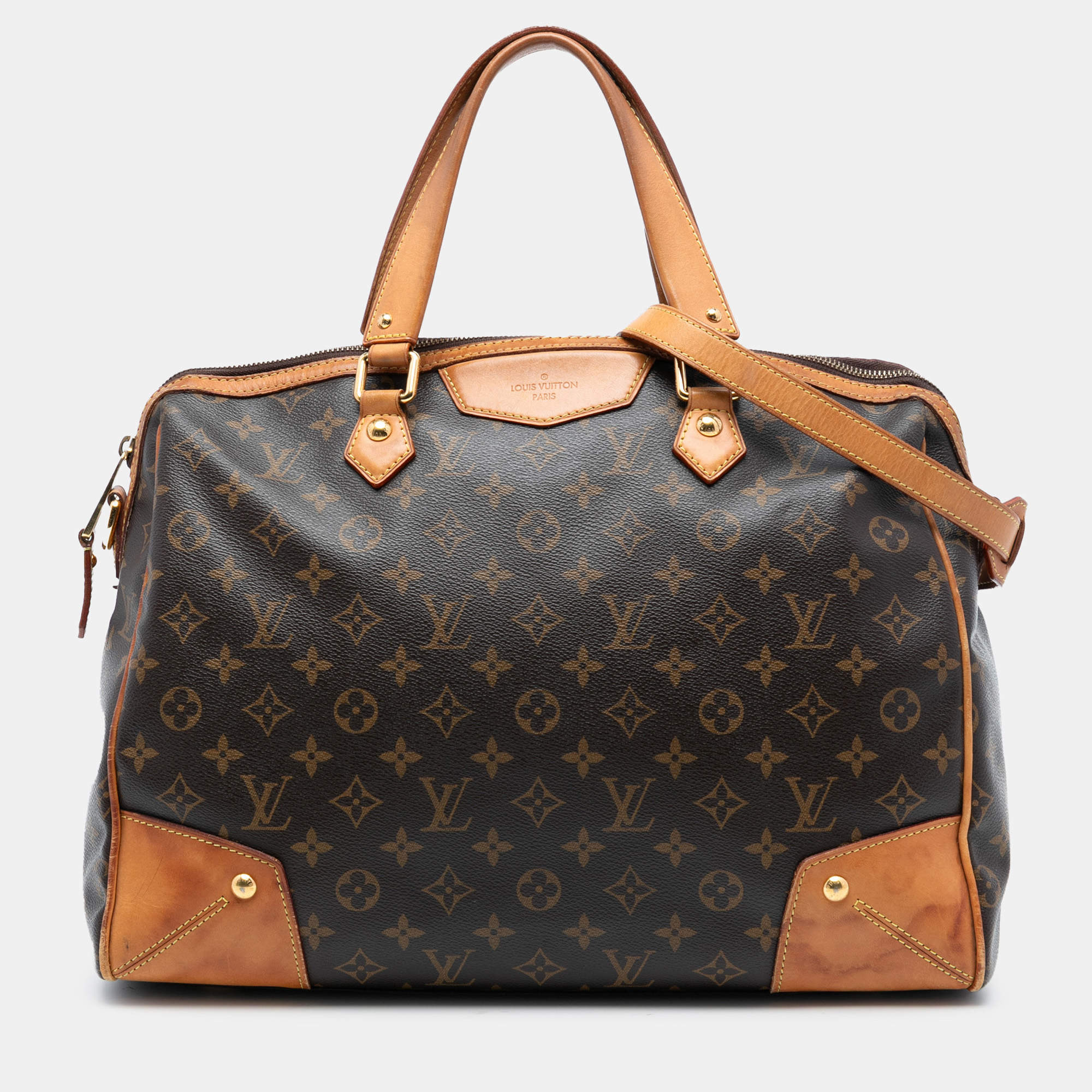 Pre Owned Louis Vuitton Brown Monogram Retiro GM