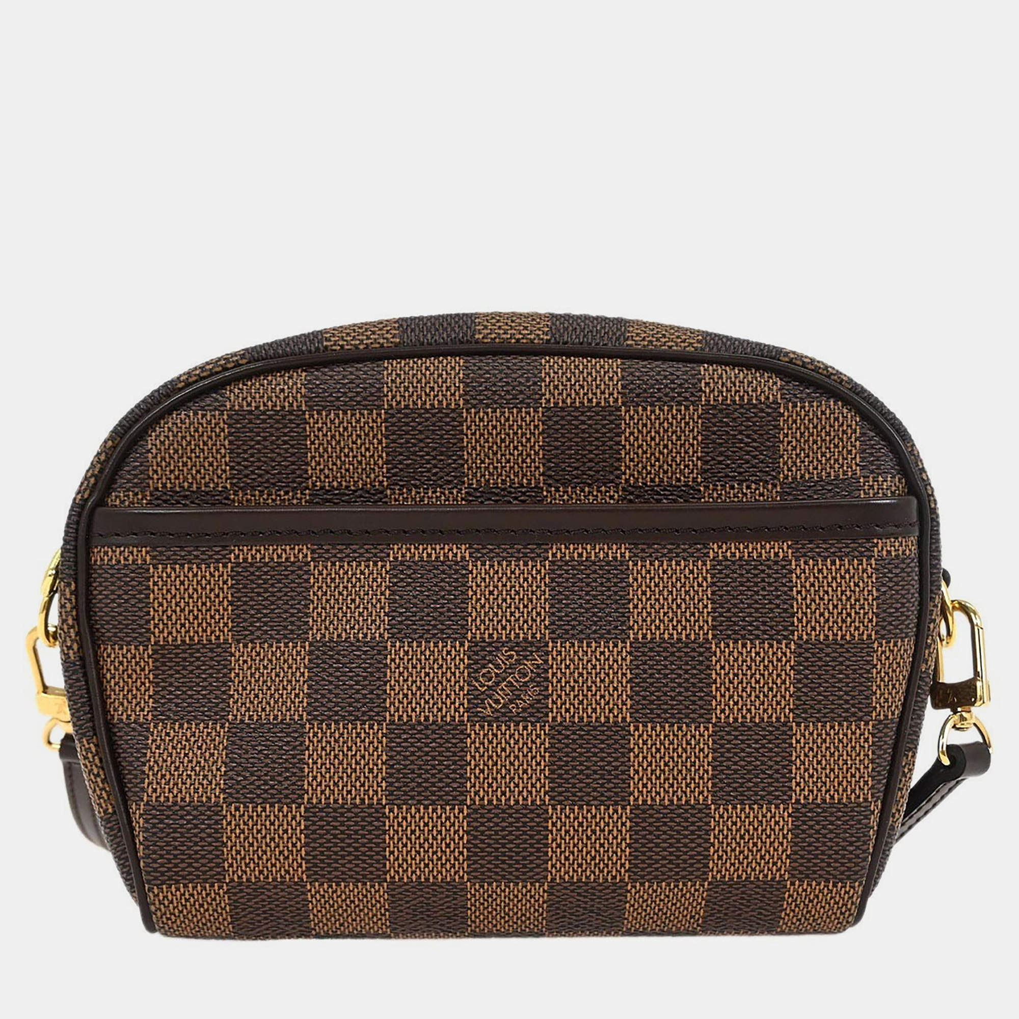 مملوكة مسبقًا Louis Vuitton Brown Damier Pochette Ipanema Shoulder Bag GHW