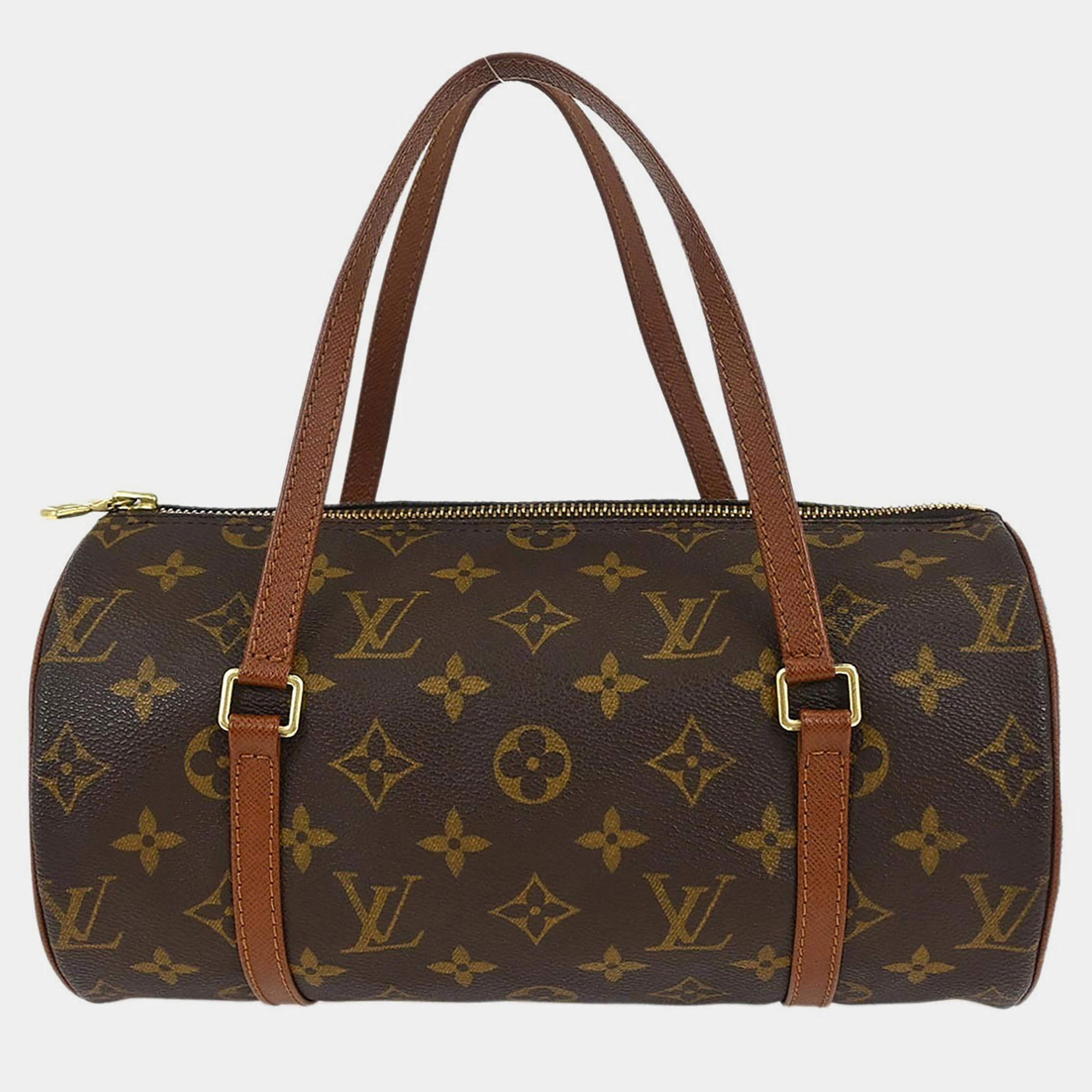 مملوكة مسبقًا Louis Vuitton Brown Monogram Papillon 26 Handbag