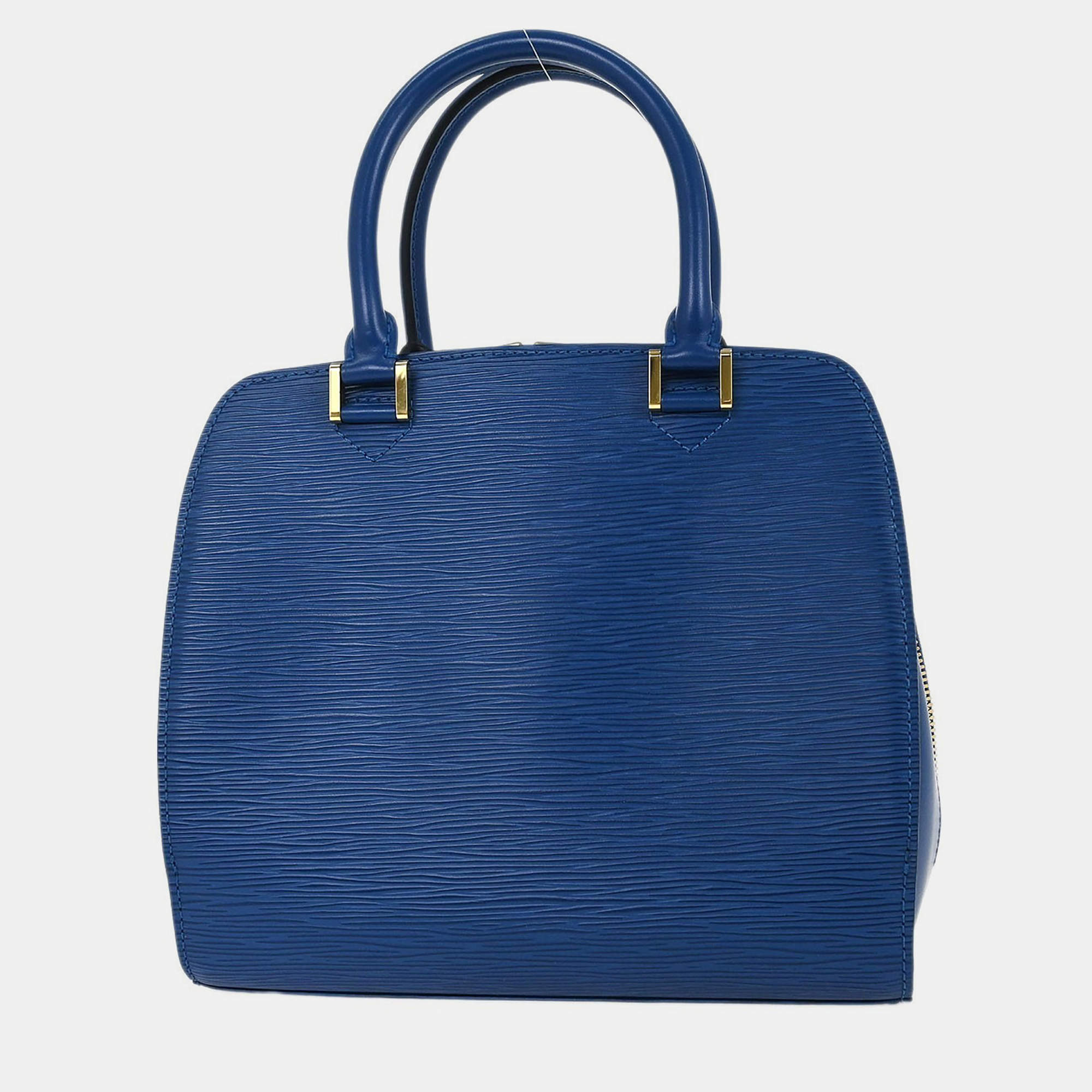 مملوكة مسبقًا Louis Vuitton Blue Epi Pont Neuf Handbag