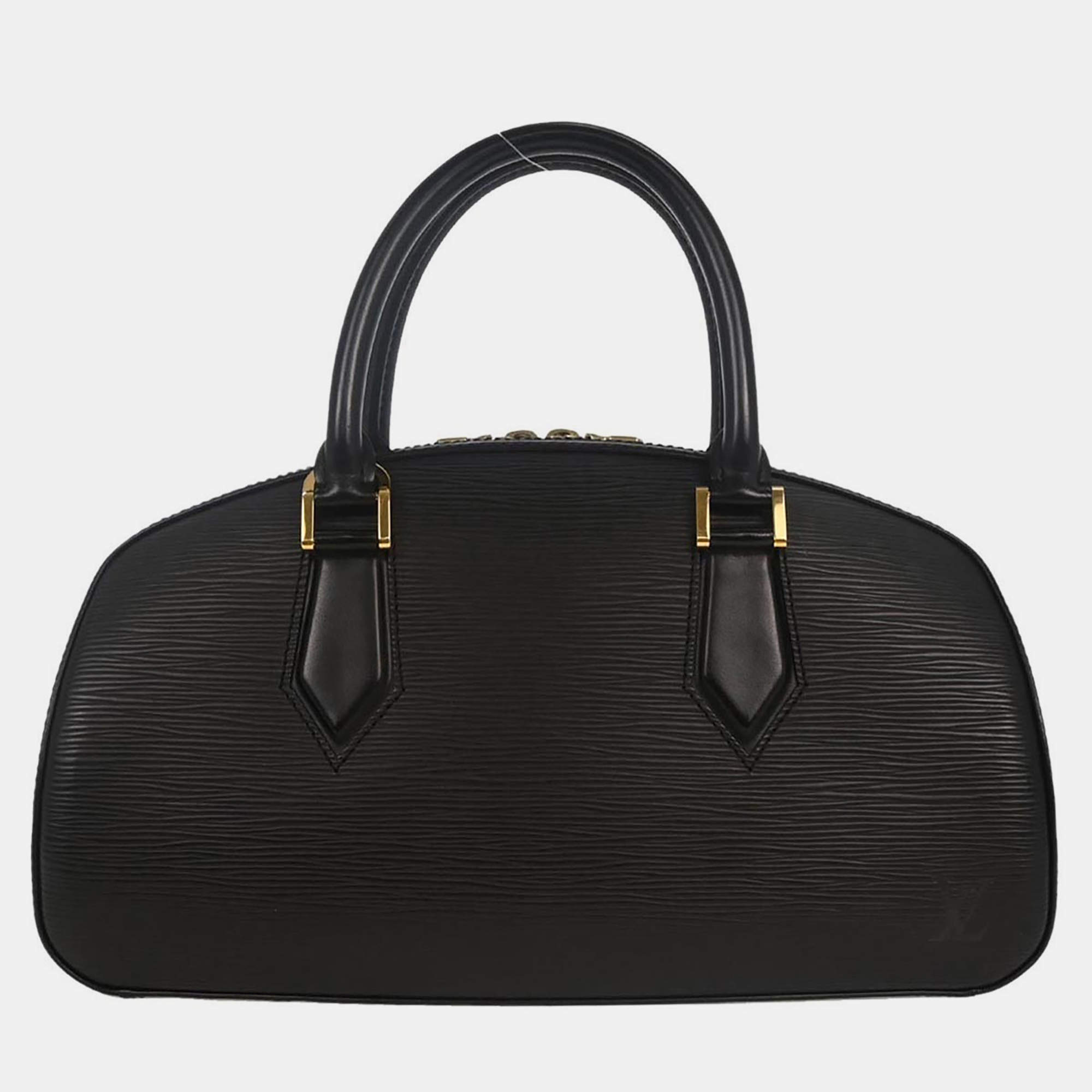 مملوكة مسبقًا Louis Vuitton Black Epi Jasmin Handbag