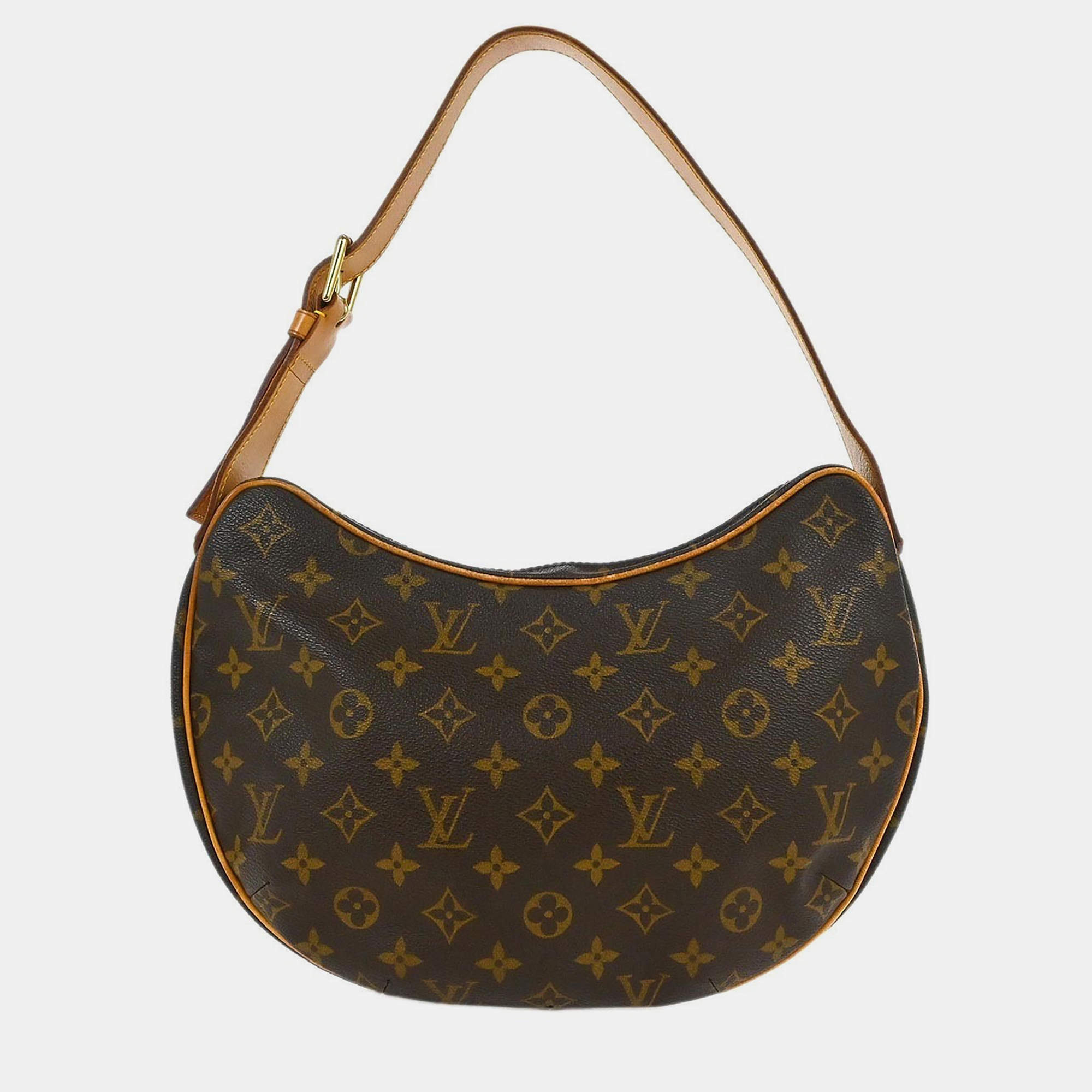 Pre Owned Louis Vuitton Monogram Croissant MM Handbag