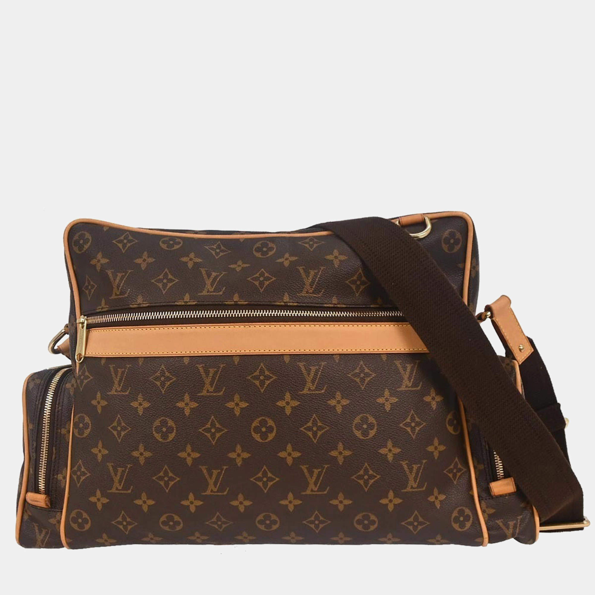 Pre Owned Louis Vuitton Monogram Sac Squash Messenger Bag