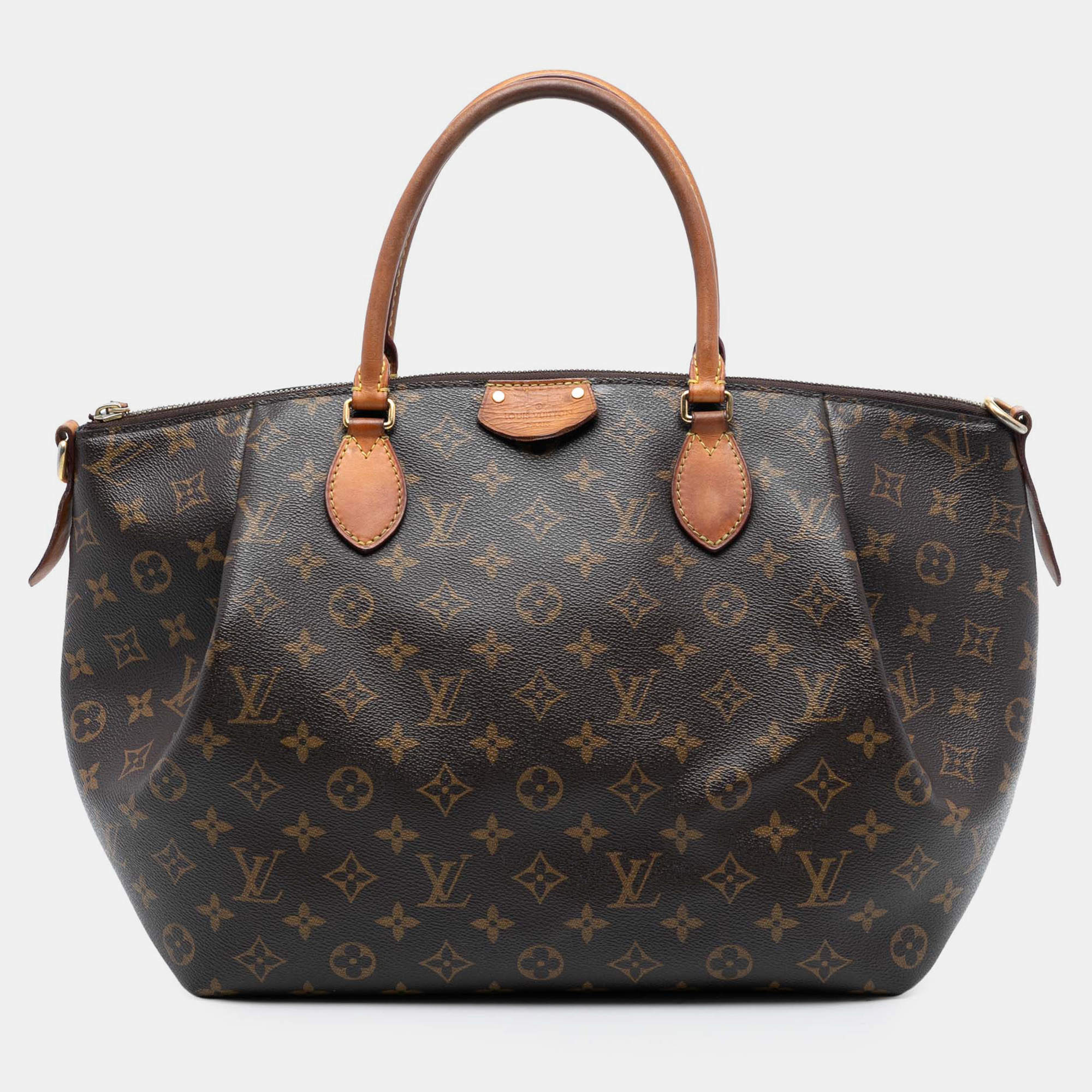 مملوكة مسبقًا Louis Vuitton Brown Monogram Turenne GM