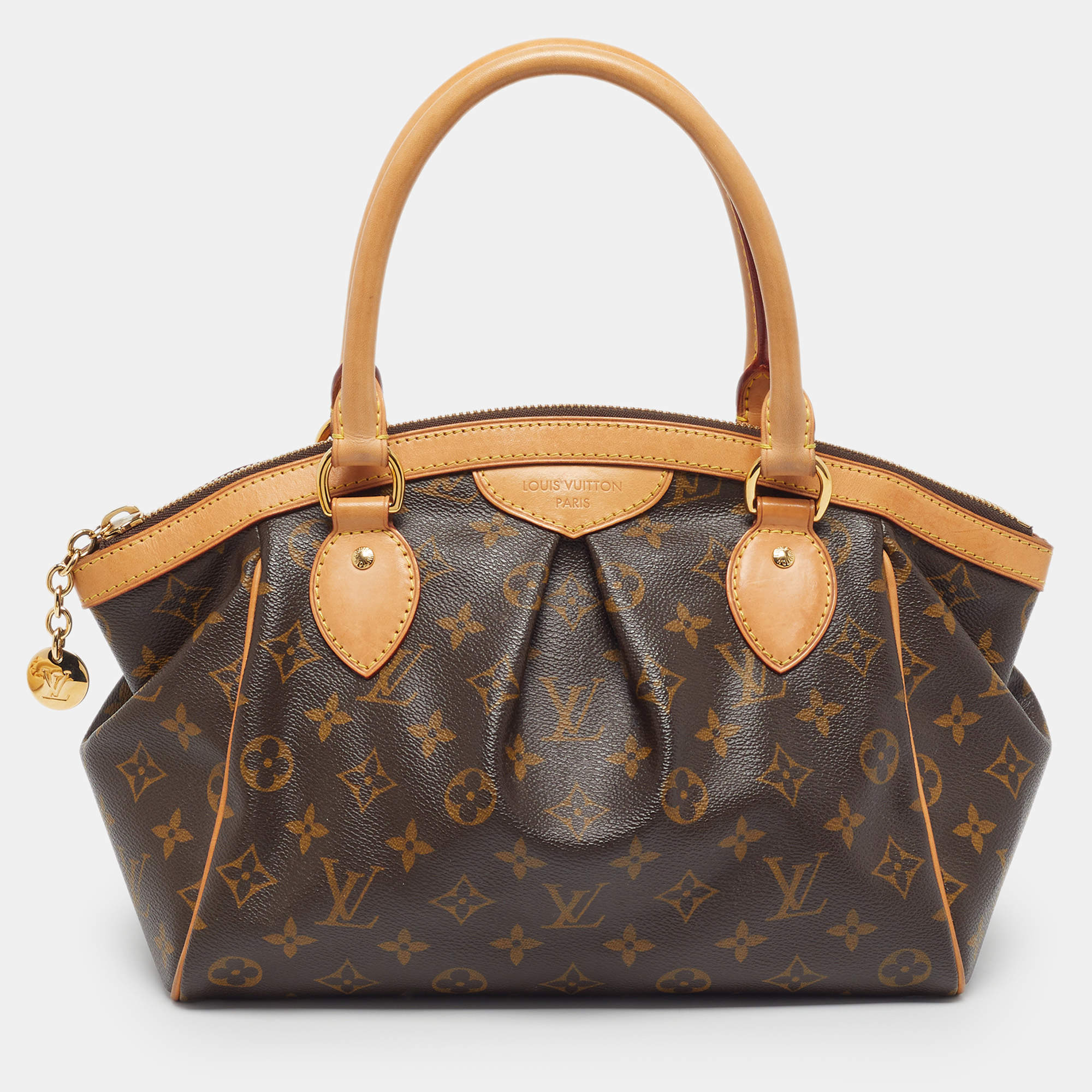 Pre Owned Louis Vuitton Tivoli PM Monogram Canvas Bag