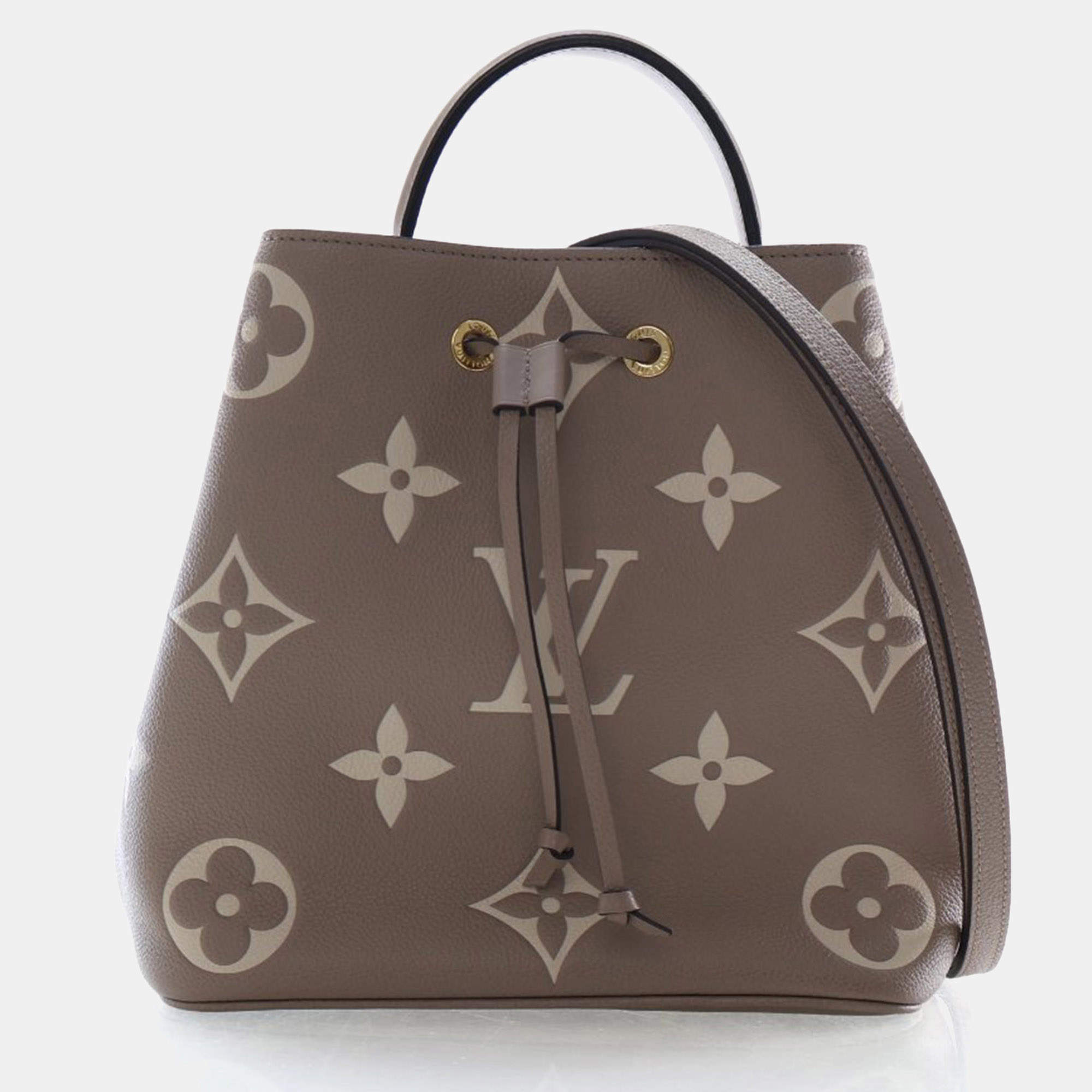 Pre Owned Louis Vuitton Monogram Empreinte Giant Neo Noe MM