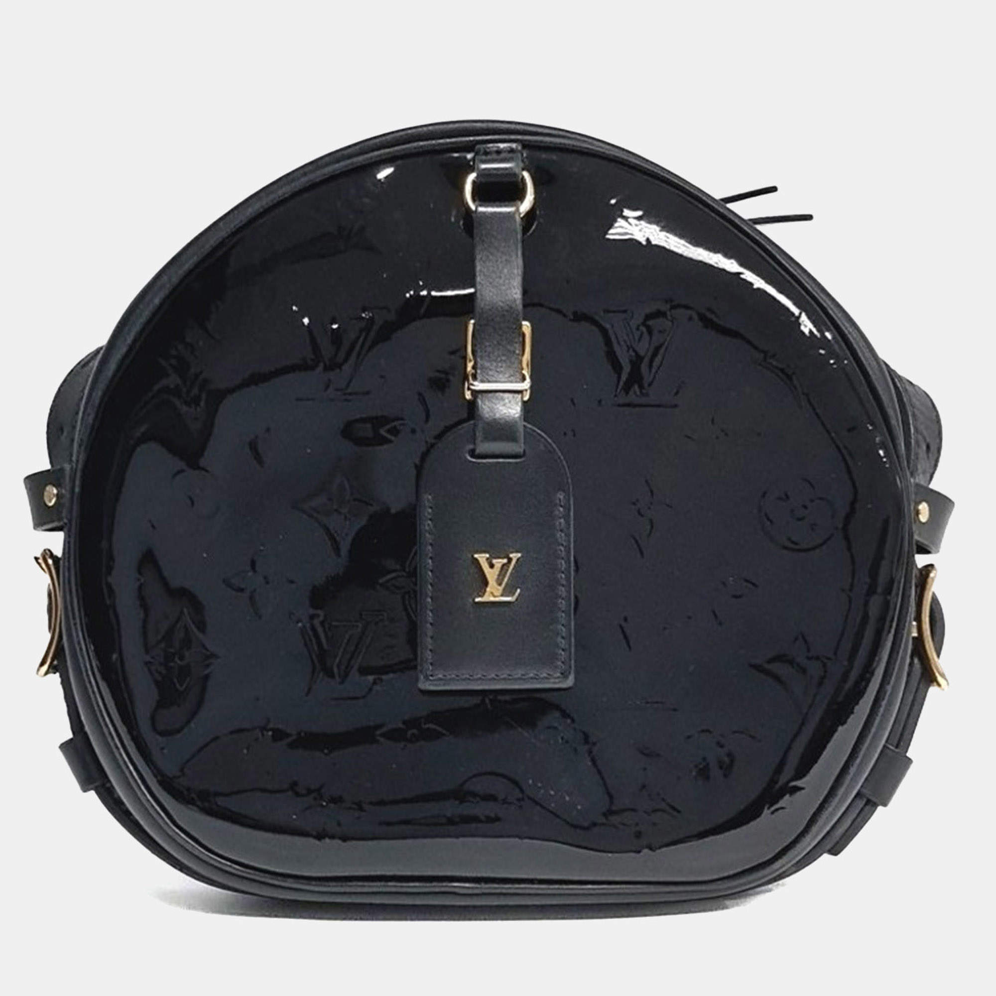 مملوكة مسبقًا حقيبة لويس فيتون سوارفليه شابو بوويت فيرنيه جلد أسود