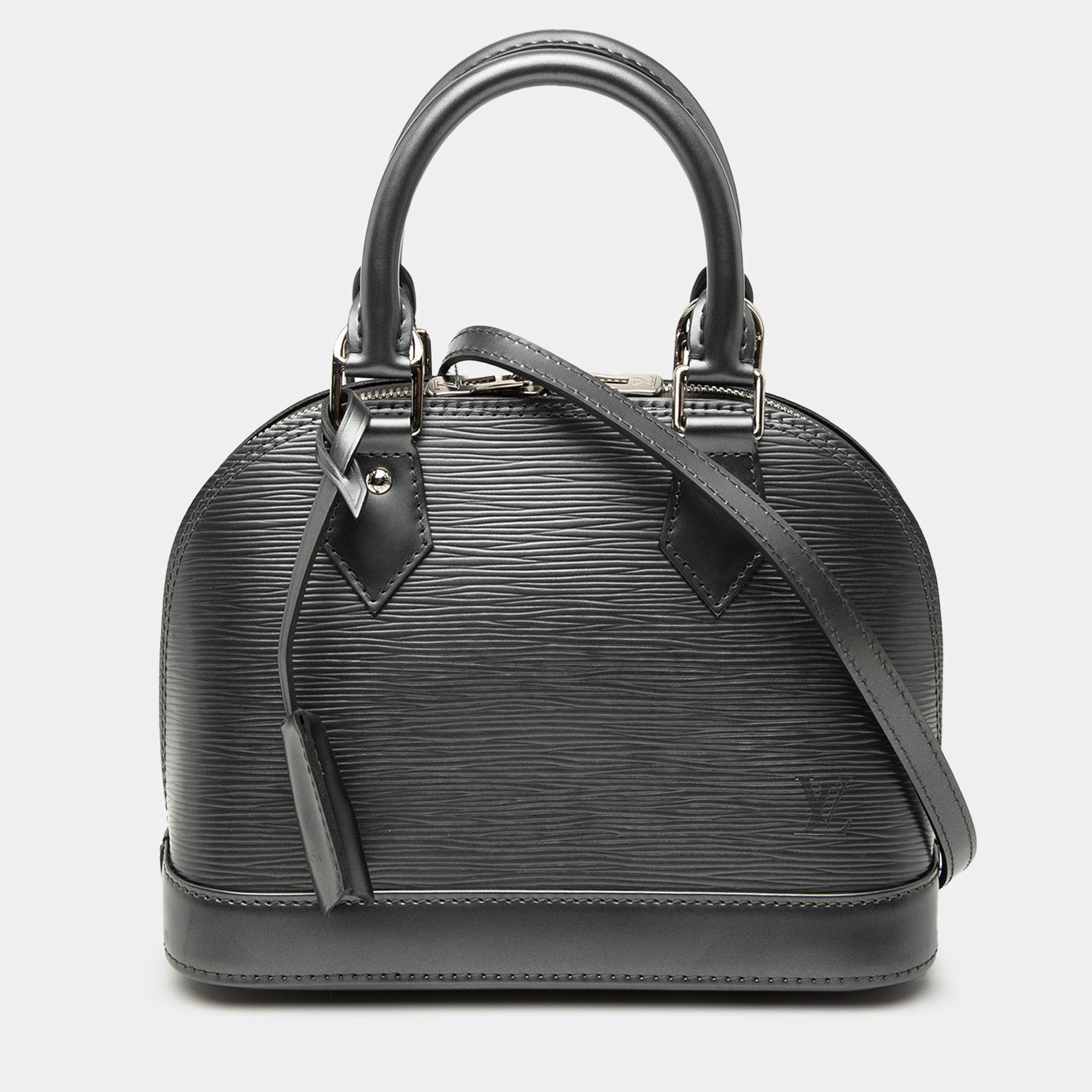 Pre Owned Louis Vuitton Black Epi Alma BB