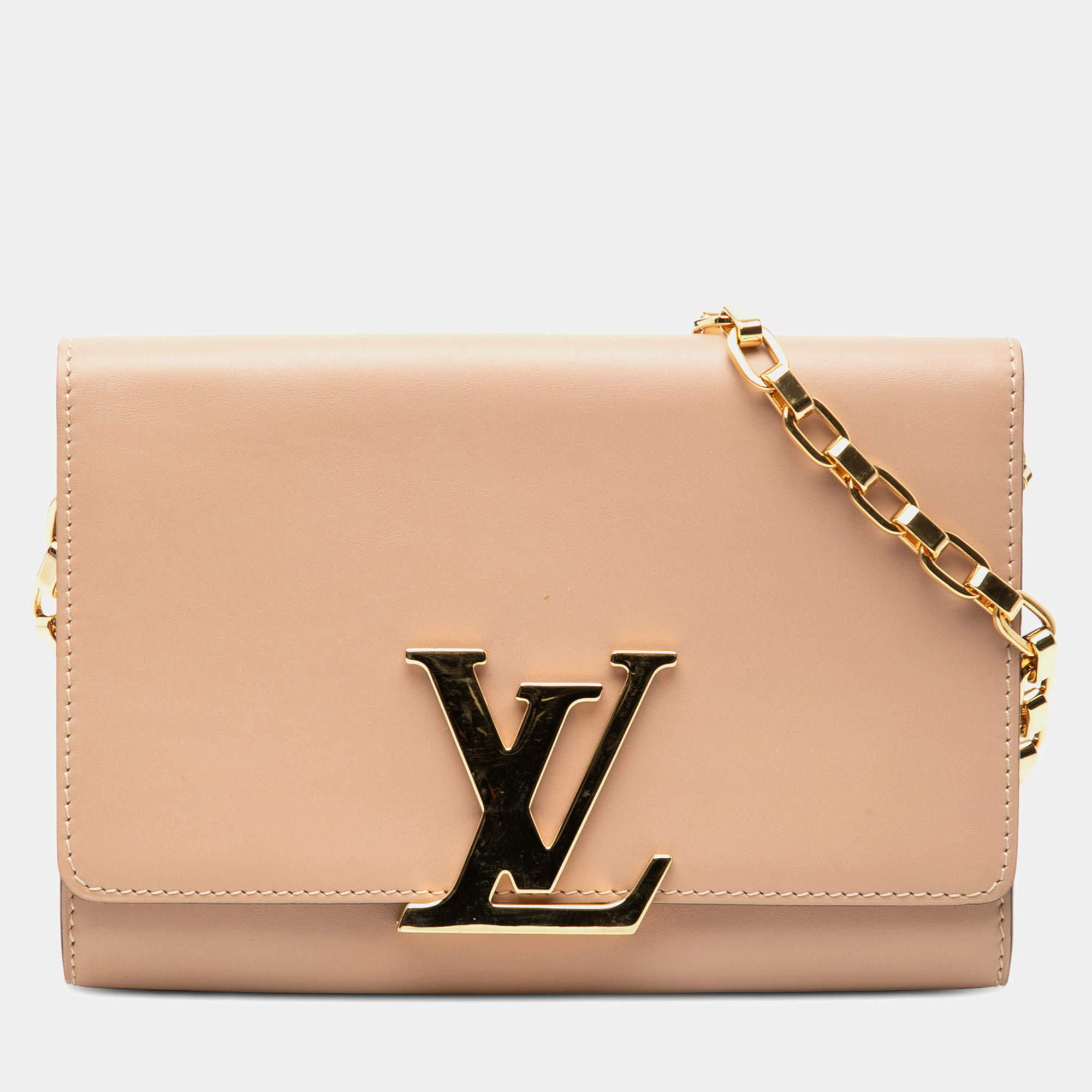 مملوكة مسبقًا Louis Vuitton Brown Louise Chain GM