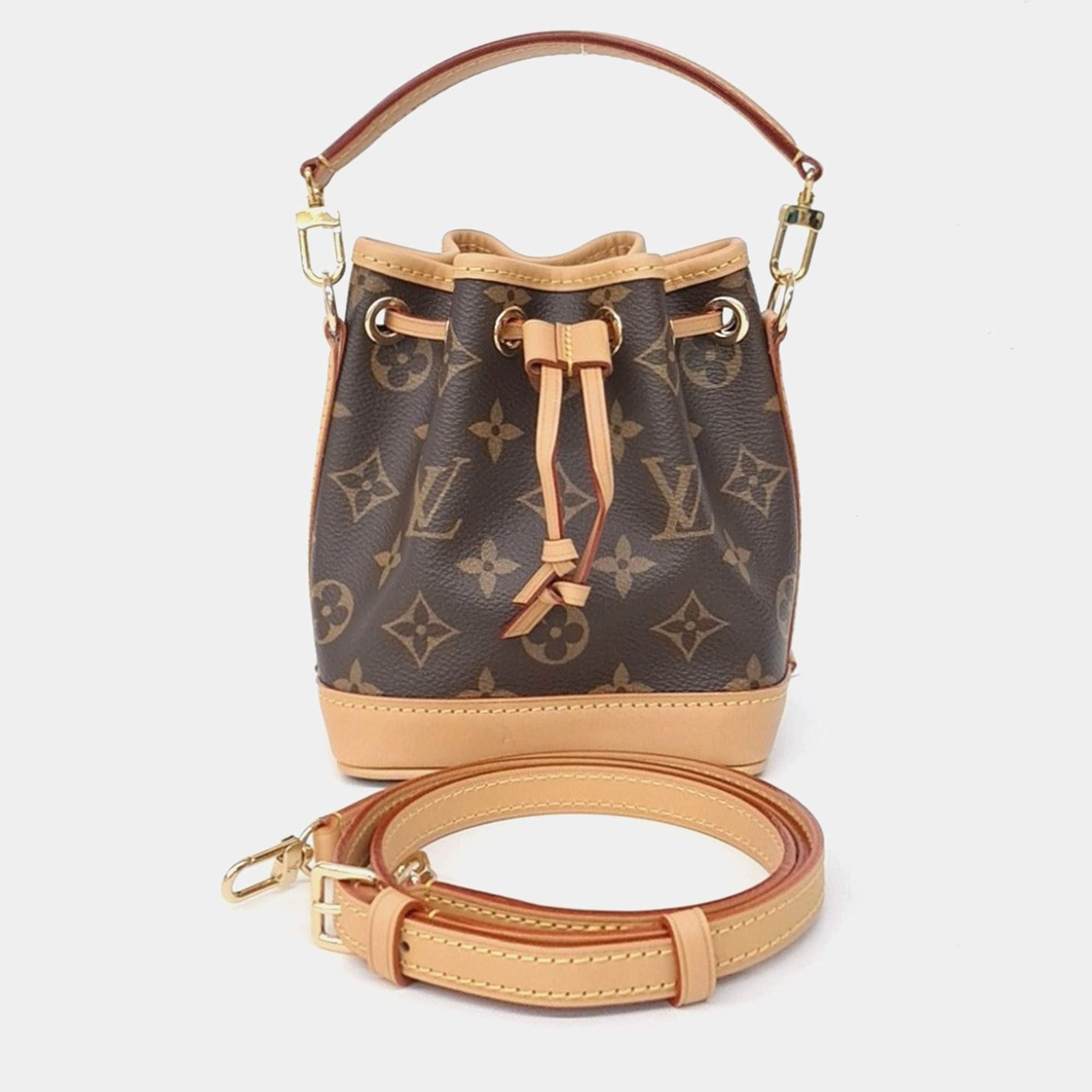 مملوكة مسبقًا Louis Vuitton Brown PVC Nano Noé M81266