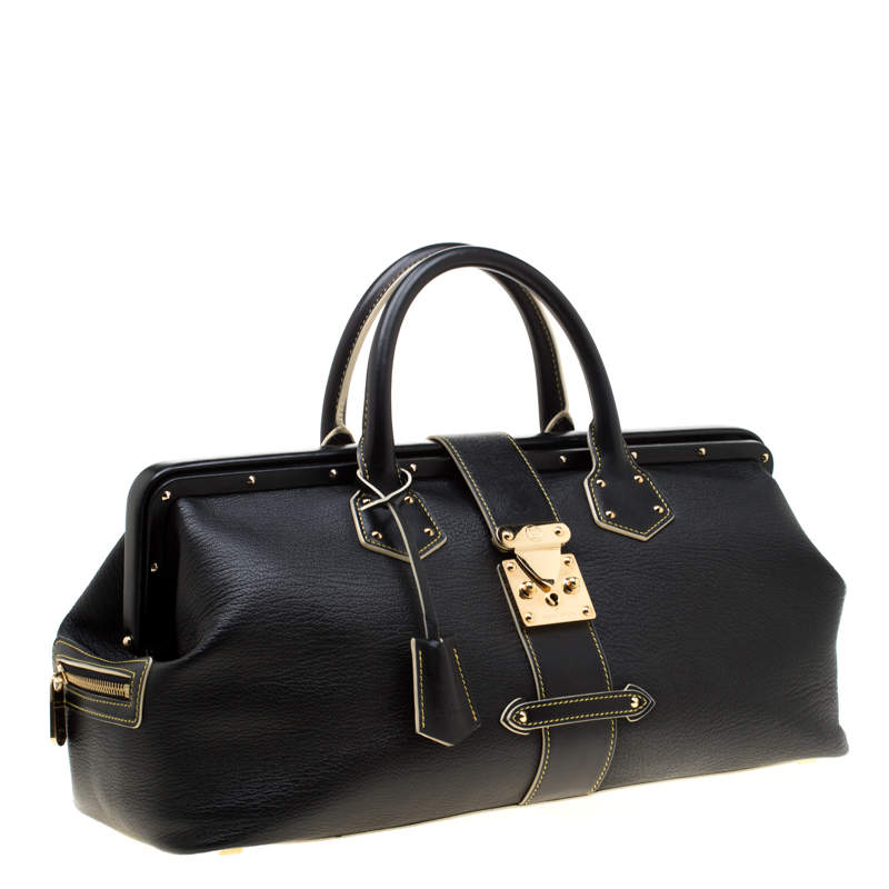 Louis Vuitton Black Suhali Leather L'Ingenieux GM Bag