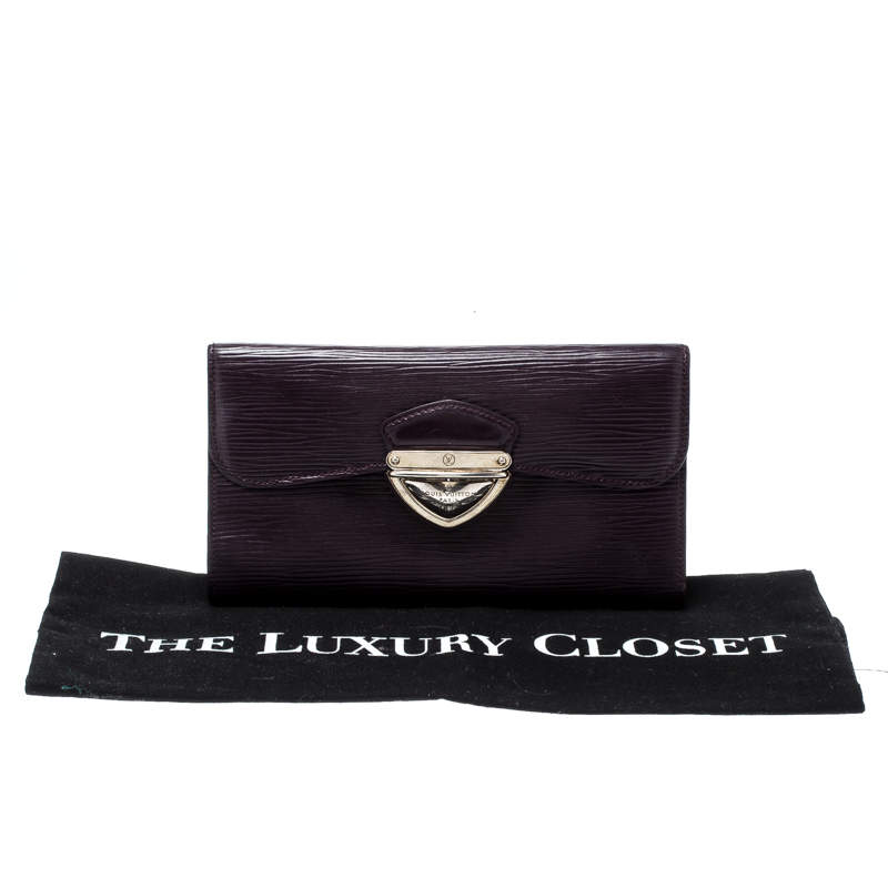 Louis Vuitton Epi Leather Astrid Wallet - Black Wallets