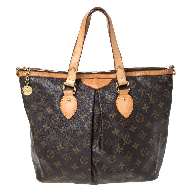 Pre Owned Louis Vuitton Monogram Canvas Palermo PM Bag
