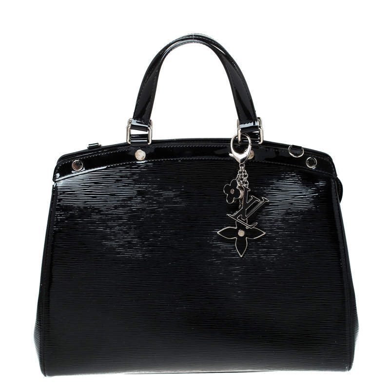 Louis Vuitton Black Electric Epi Leather Brea GM Bag 