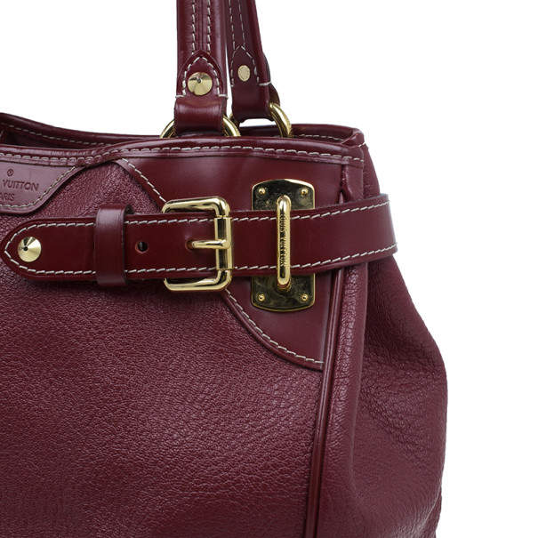 Louis Vuitton Suhali L'Absolu de Voyage Handbag Leather Red 2283381