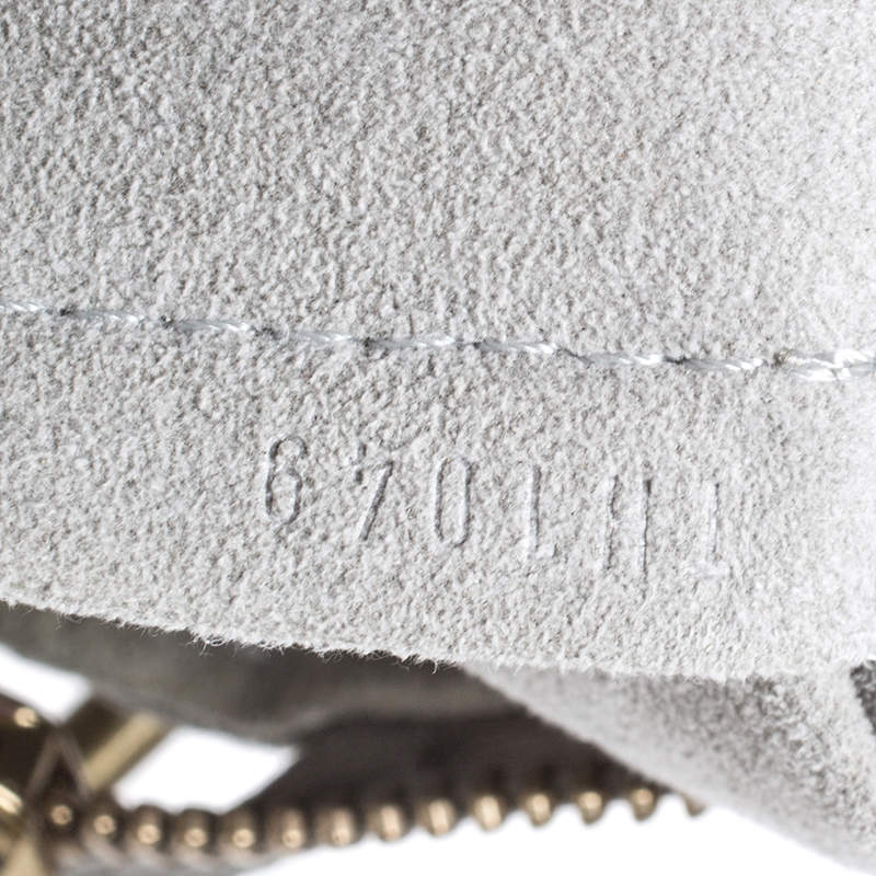Louis Vuitton M78227 Monogram Jacquard Denim Bandeau, Grey, One Size