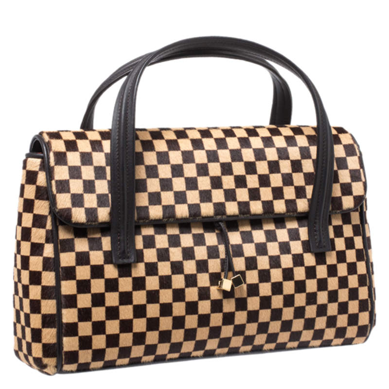 Louis Vuitton Damier Sauvage Calfhair Limited Edition Lionne Spawn Bag Louis  Vuitton
