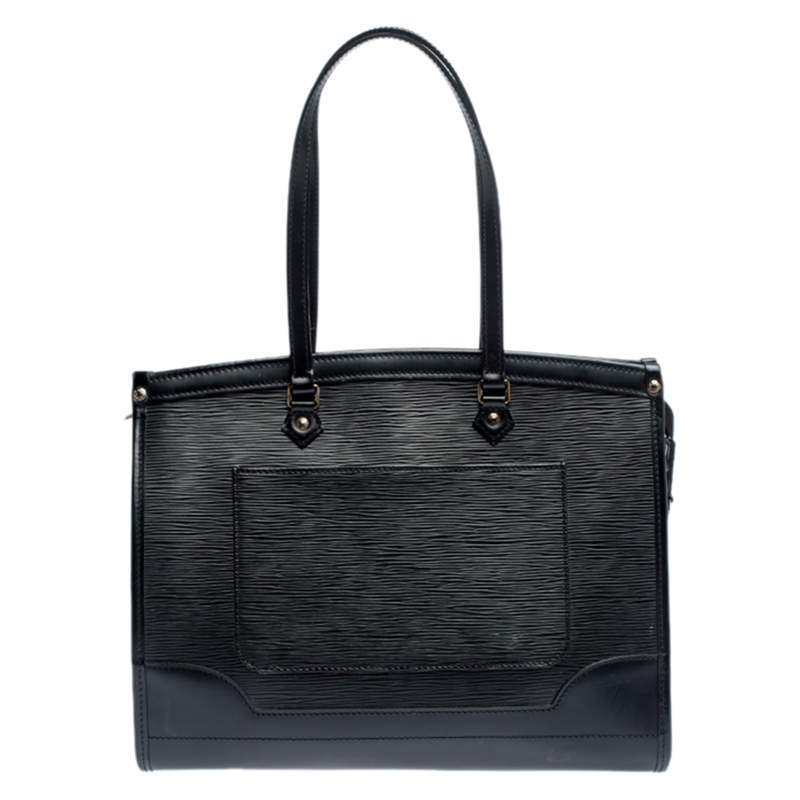Louis Vuitton Black Epi Leather Jasmin Bag - Yoogi's Closet