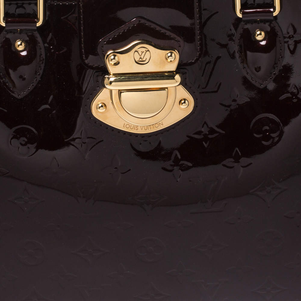 Louis Vuitton Amarante Monogram Vernis Melrose Avenue QJBATZMQUB000