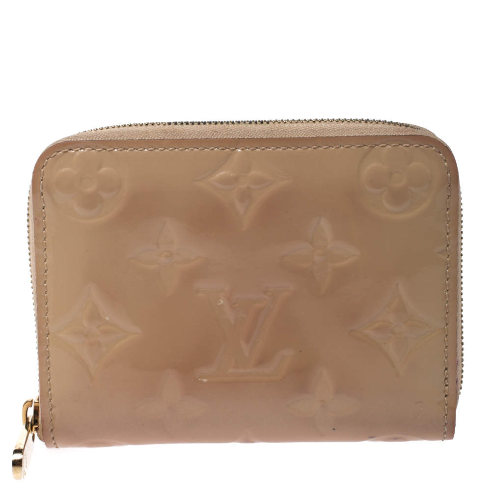 Louis Vuitton Dune Monogram Vernis Zippy Coin Purse