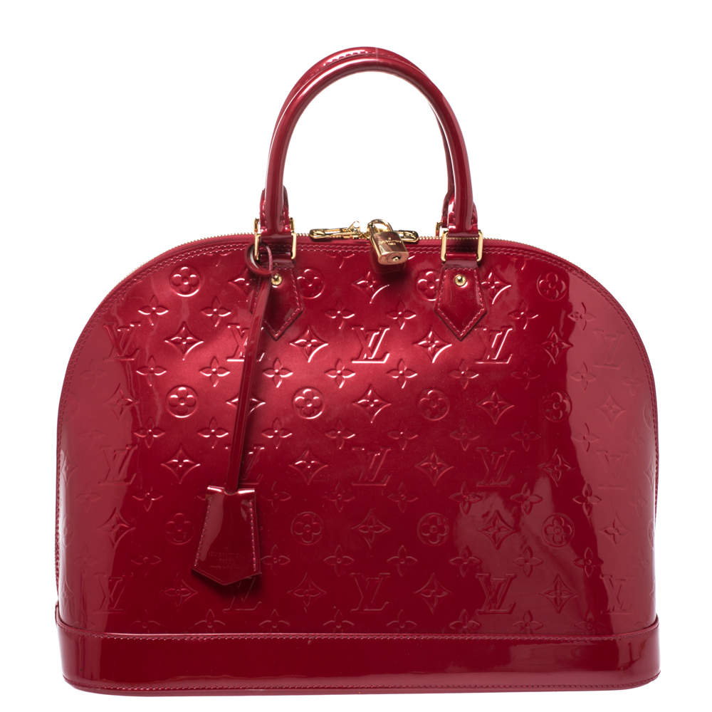 Louis Vuitton Pomme D’amour Monogram Vernis Alma GM Bag Louis Vuitton | TLC