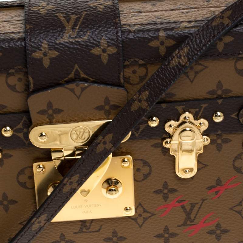 Louis Vuitton Monogram Reverse Canvas Petite Malle, myGemma