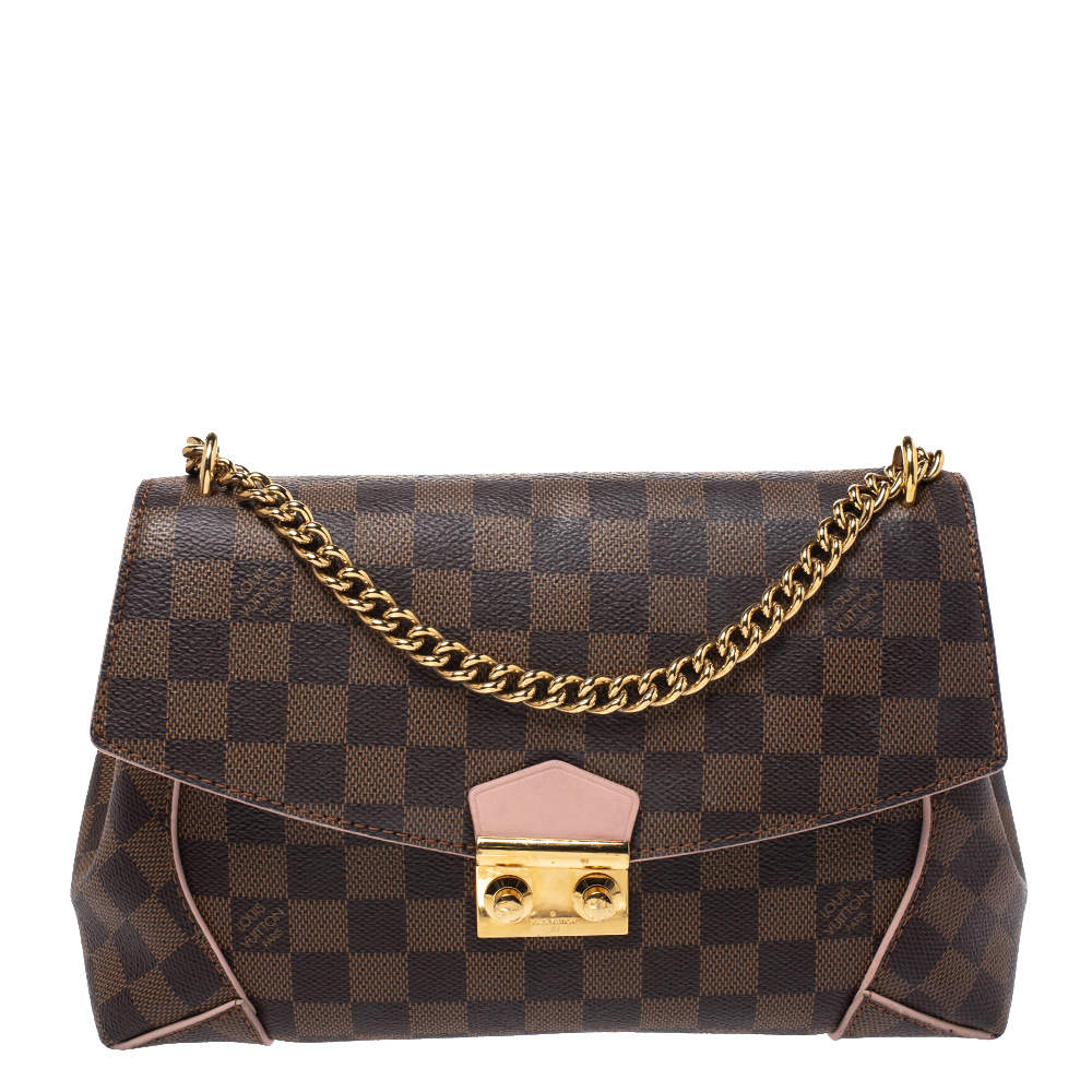 Pre Owned حقيبة كتف لوي فيتون Caïssa كانفاس دامييه أيبيين