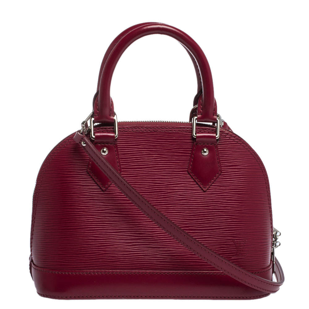 مملوكة مسبقًا Louis Vuitton Rubis Epi Leather Alma BB Bag
