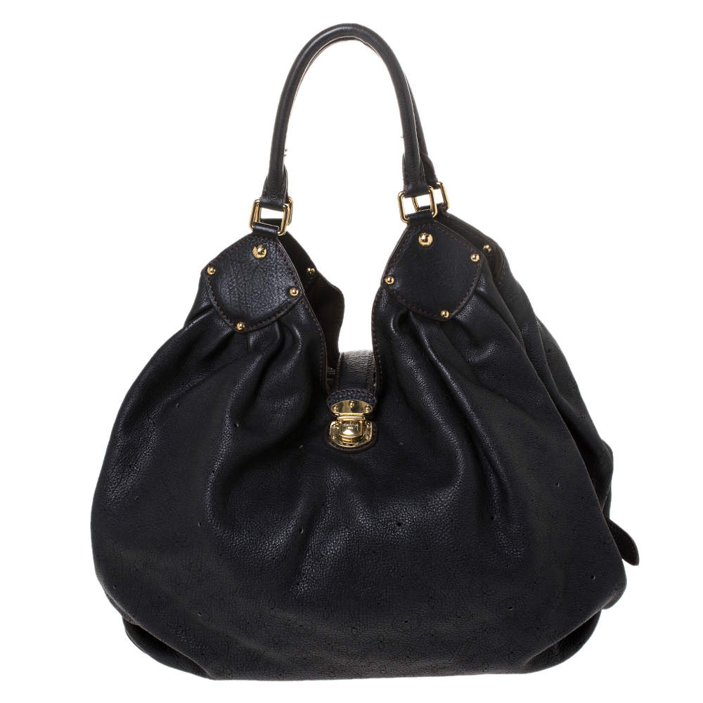 Louis Vuitton Black Monogram Mahina Leather XL Bag Louis Vuitton | TLC