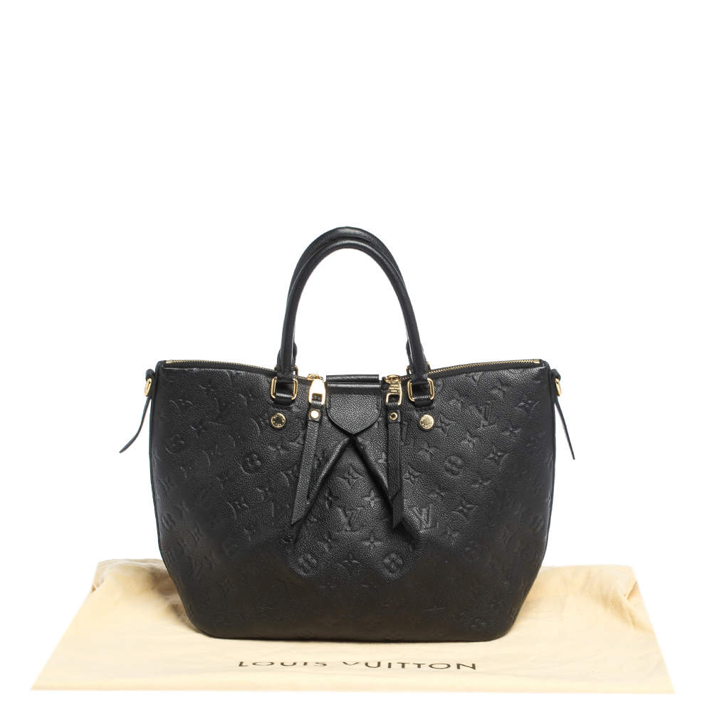 Louis Vuitton - Mazarine PM Empreinte Leather Noir