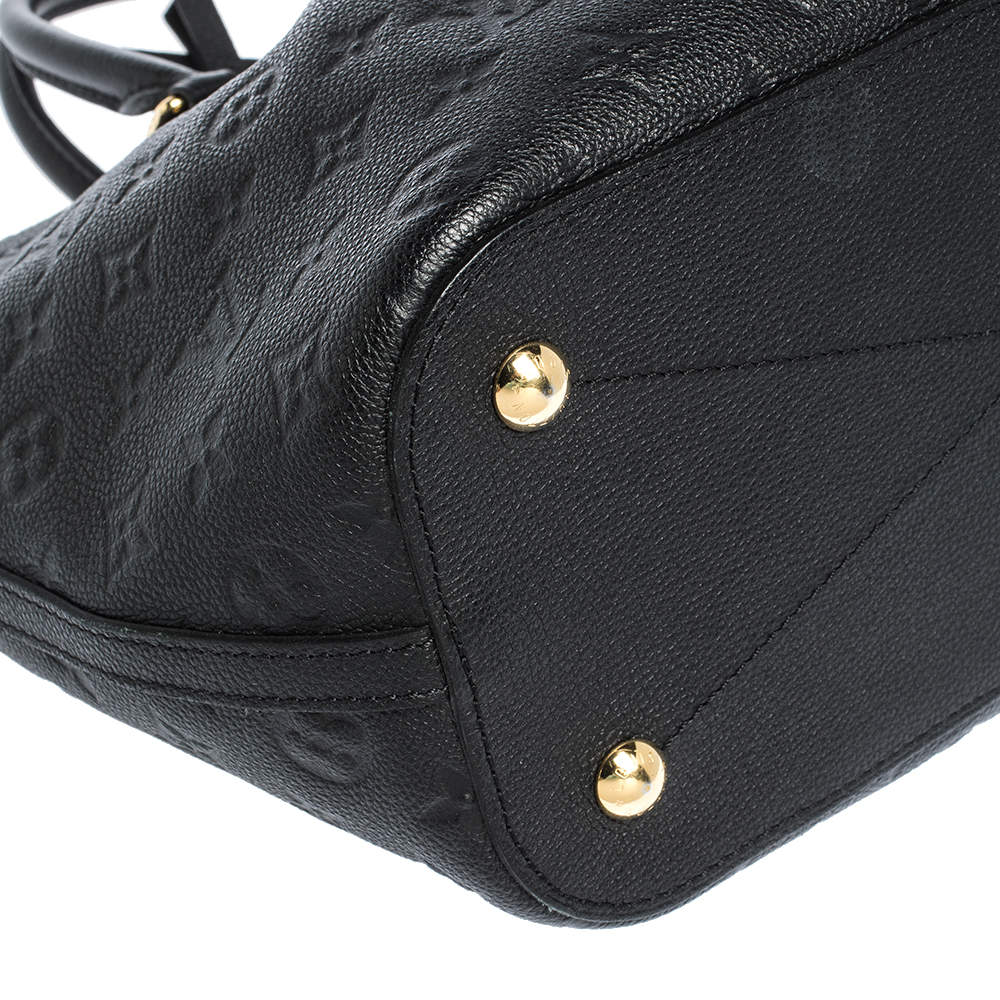 Louis Vuitton Black Monogram Empreinte Leather Mazarine MM Bag – STYLISHTOP