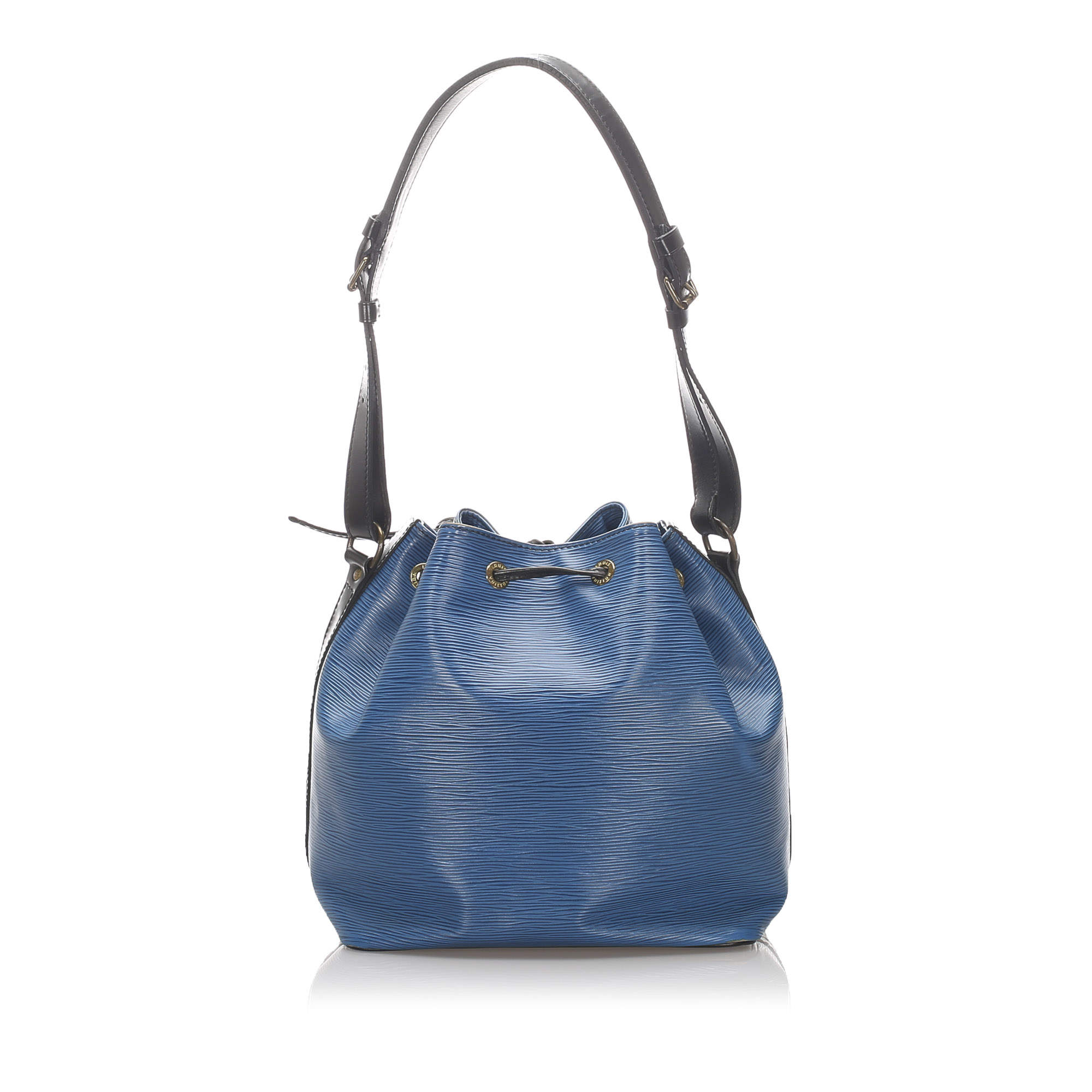 louis vuitton blue epi leather bag