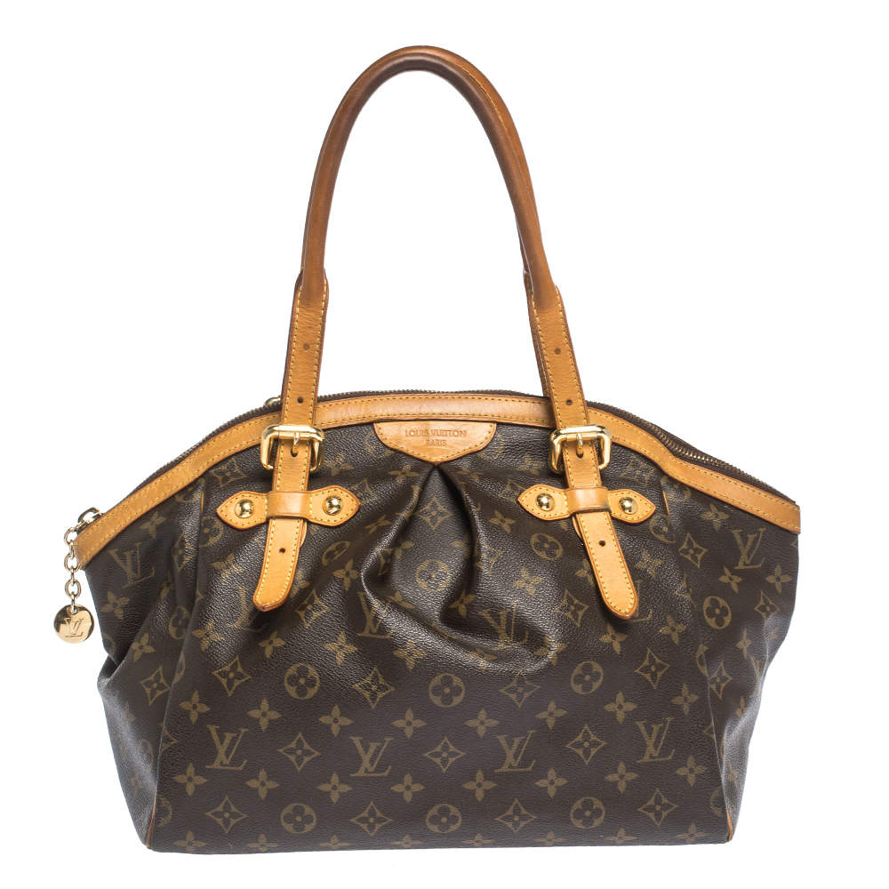 Pre Owned حقيبة لوى فيتون تيفولي كانفاس مونوغرامية GM