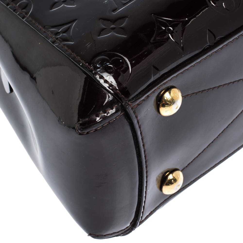 Louis Vuitton Amarante Monogram Vernis Montaigne BB Bag – The Closet