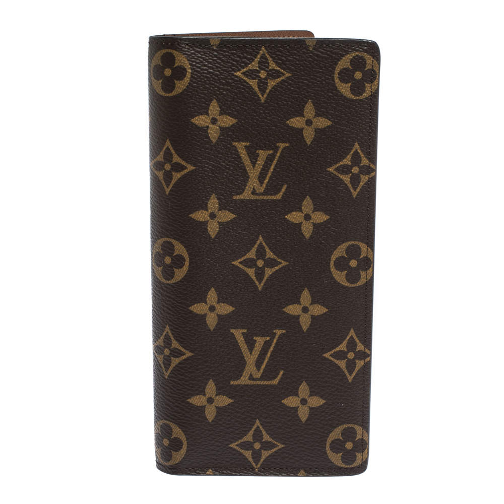 Louis Vuitton Monogram Canvas Brazza Wallet