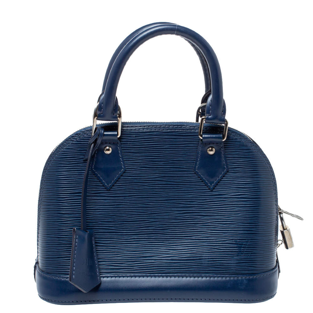 Louis Vuitton Indigo Epi Leather Alma BB Bag Louis Vuitton | TLC