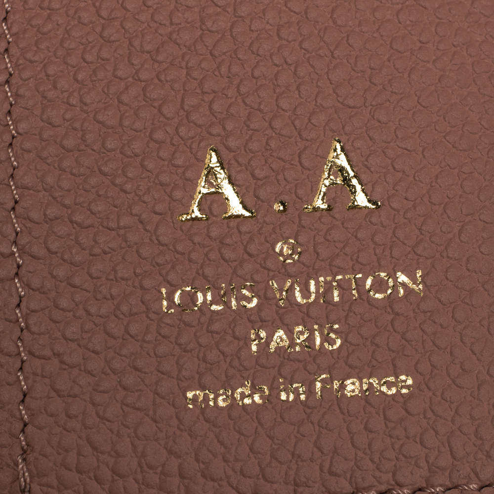 Louis Vuitton Rose Poudre Monogram Empreinte Zoe Wallet at Jill's