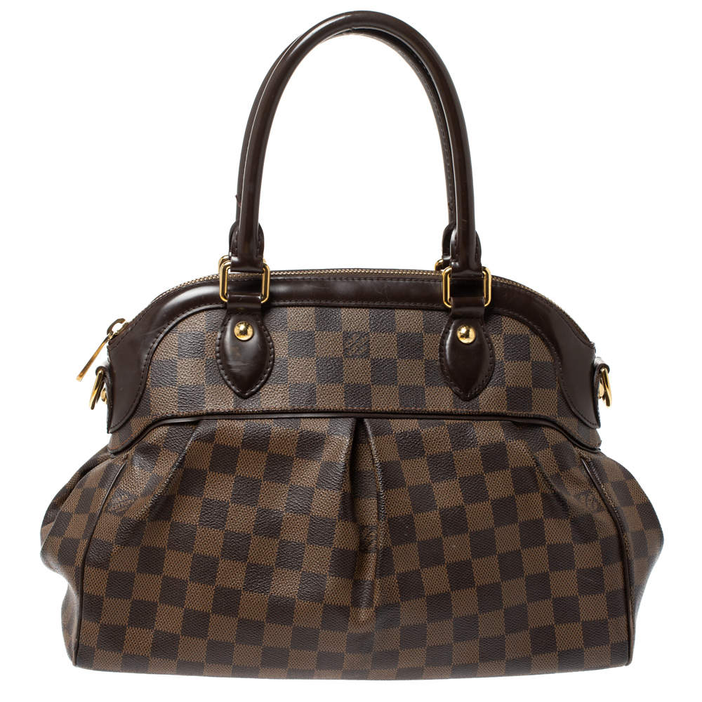 Louis Vuitton Damier Ebene Canvas Trevi PM Bag - Timeless Elegance