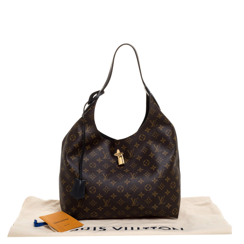 Louis Vuitton Flower Hobo in Monogram with Python Trim (RRP £1370